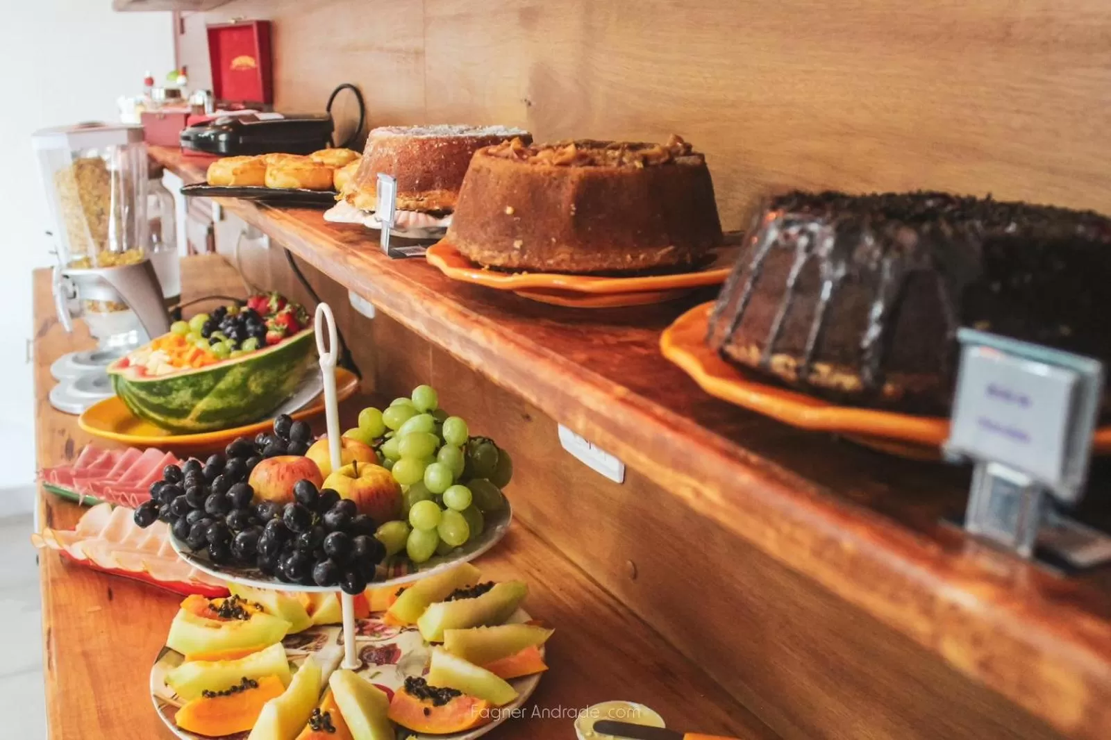 Breakfast in Pousada Praia Grande