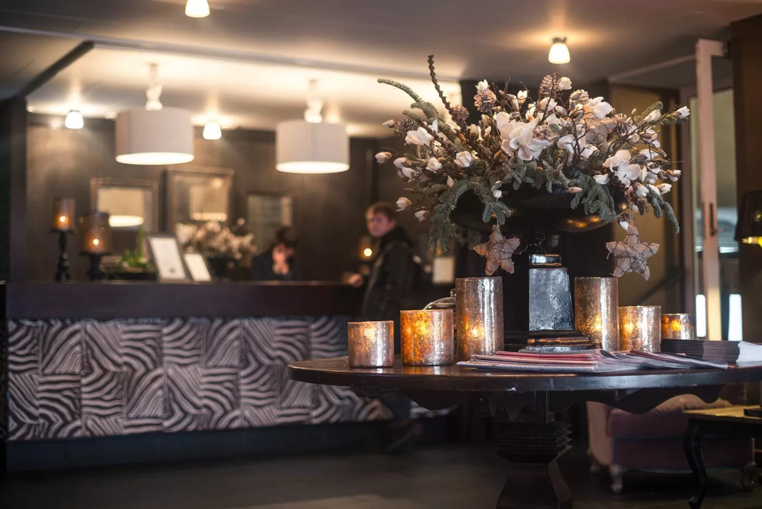 Lobby or reception in Stadshotellet Lidköping