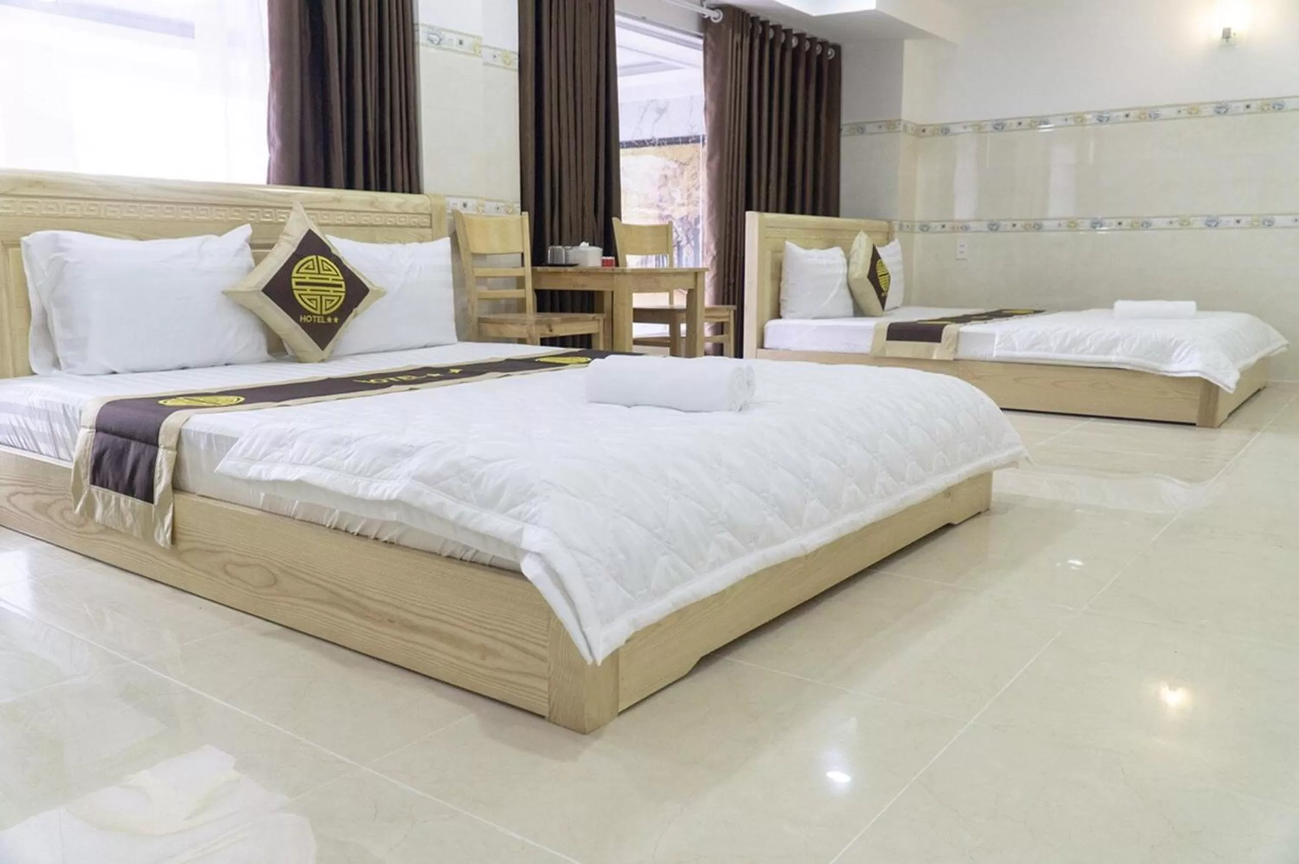 Photo of the whole room, Bed in Dai An Binh Tan Hotel