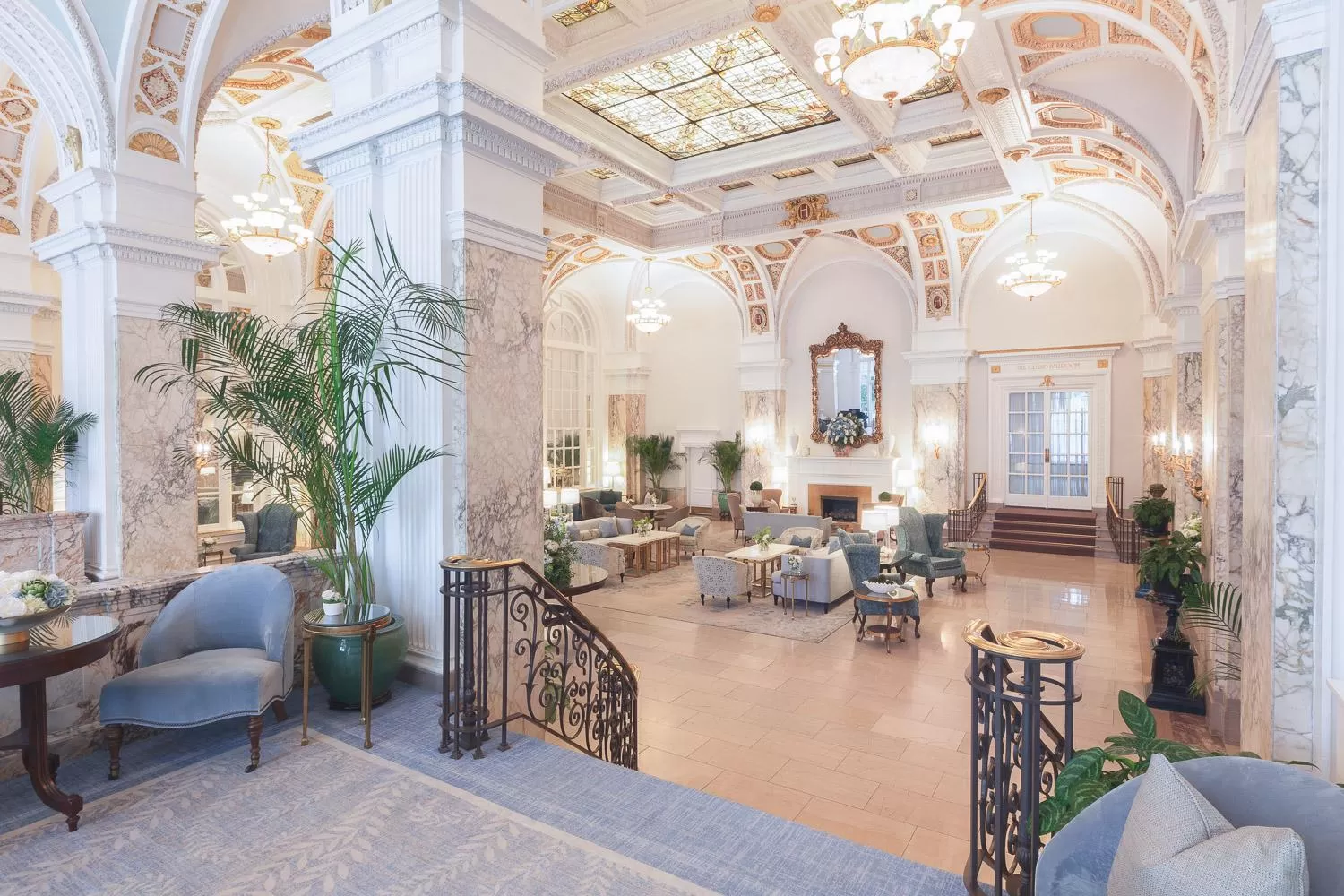 Lobby or reception in The Hermitage Hotel
