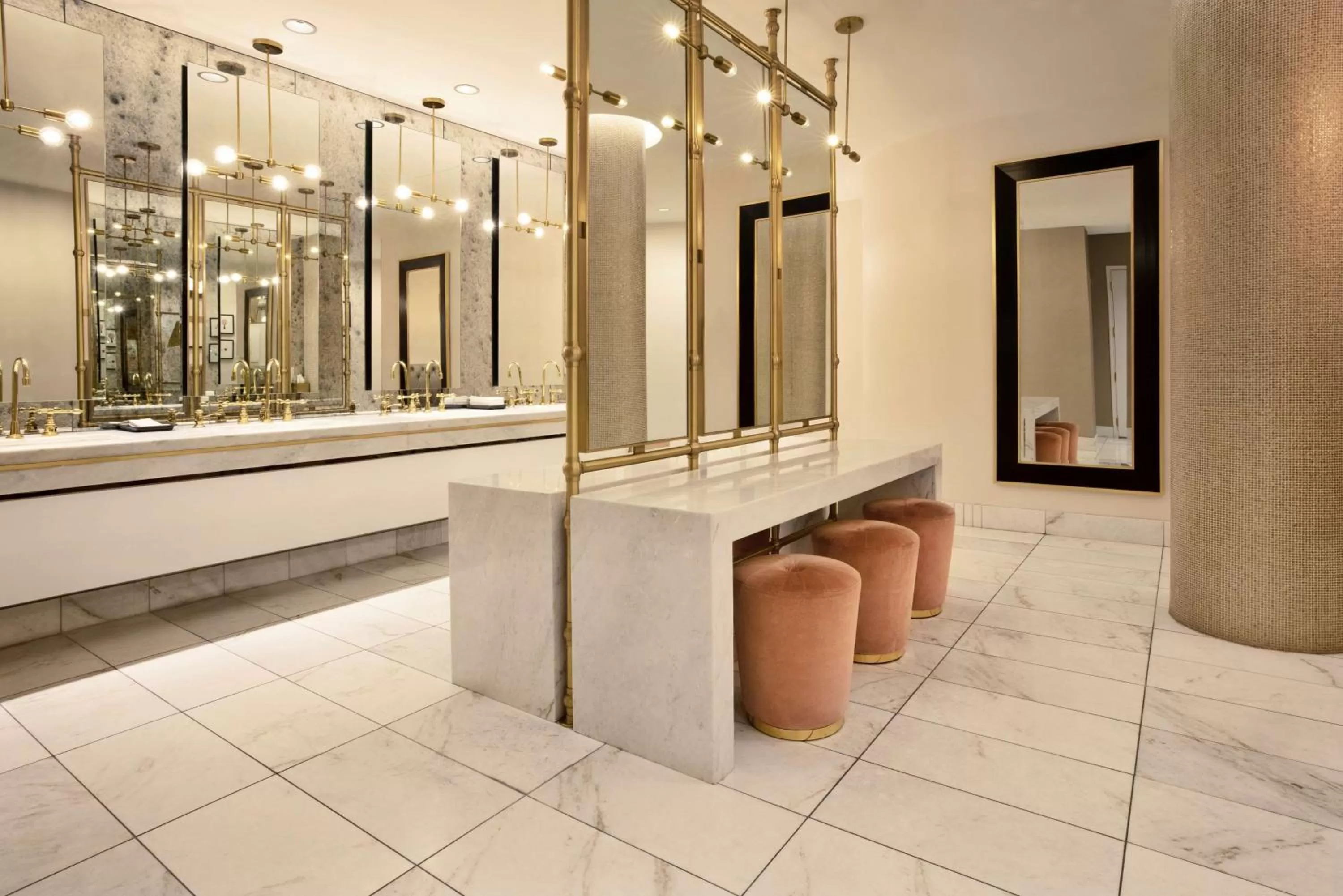 Bathroom in The Statler Dallas, Curio Collection By Hilton