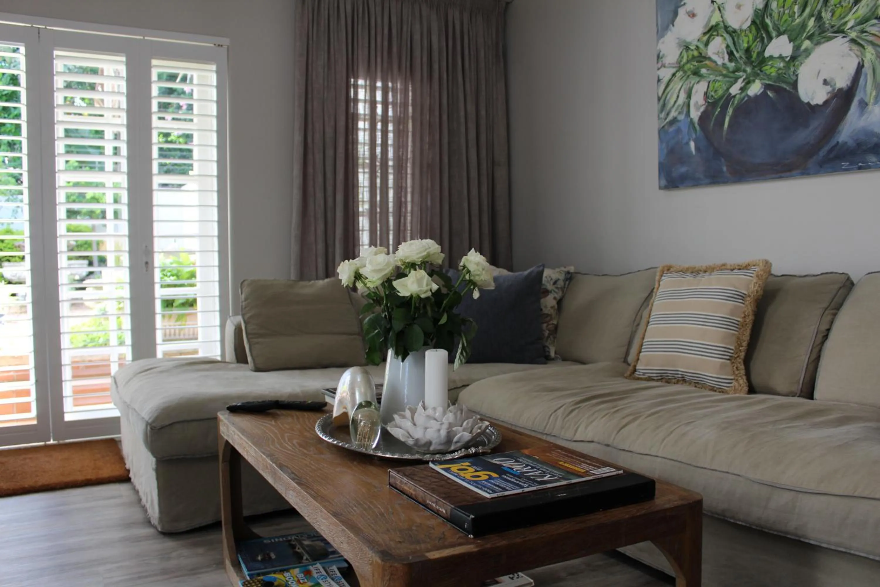 Seating area in Sandals Guest House