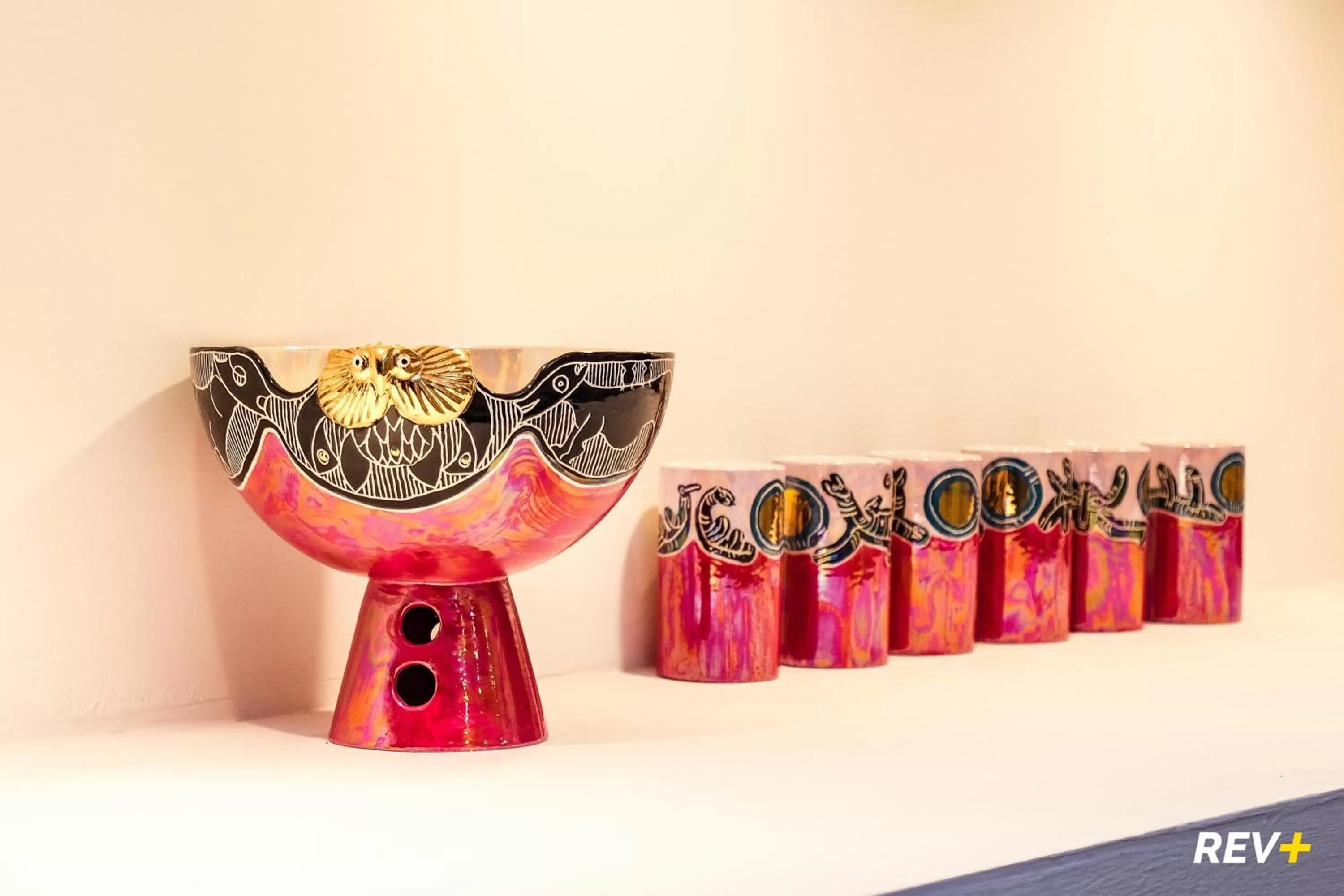 Decorative detail in Lia Art Hotel