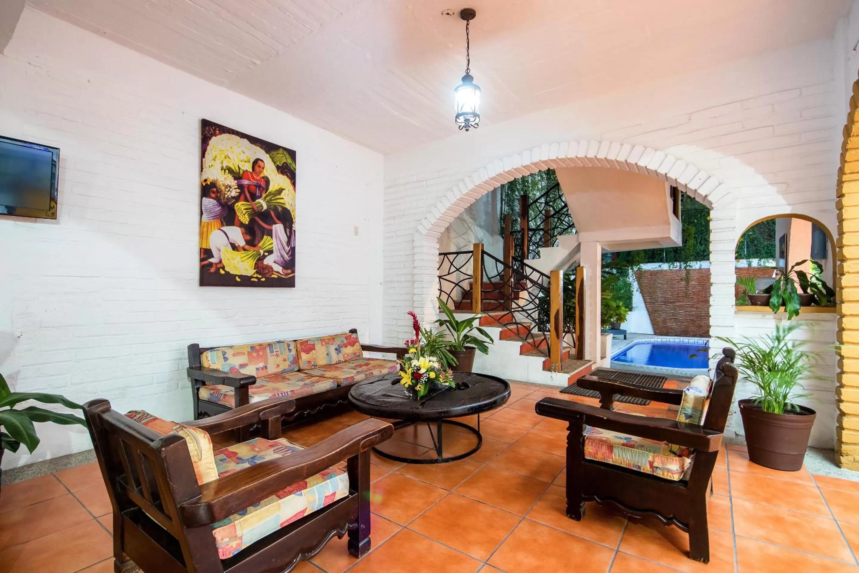 Facade/entrance in Hotel Hacienda de Vallarta Centro