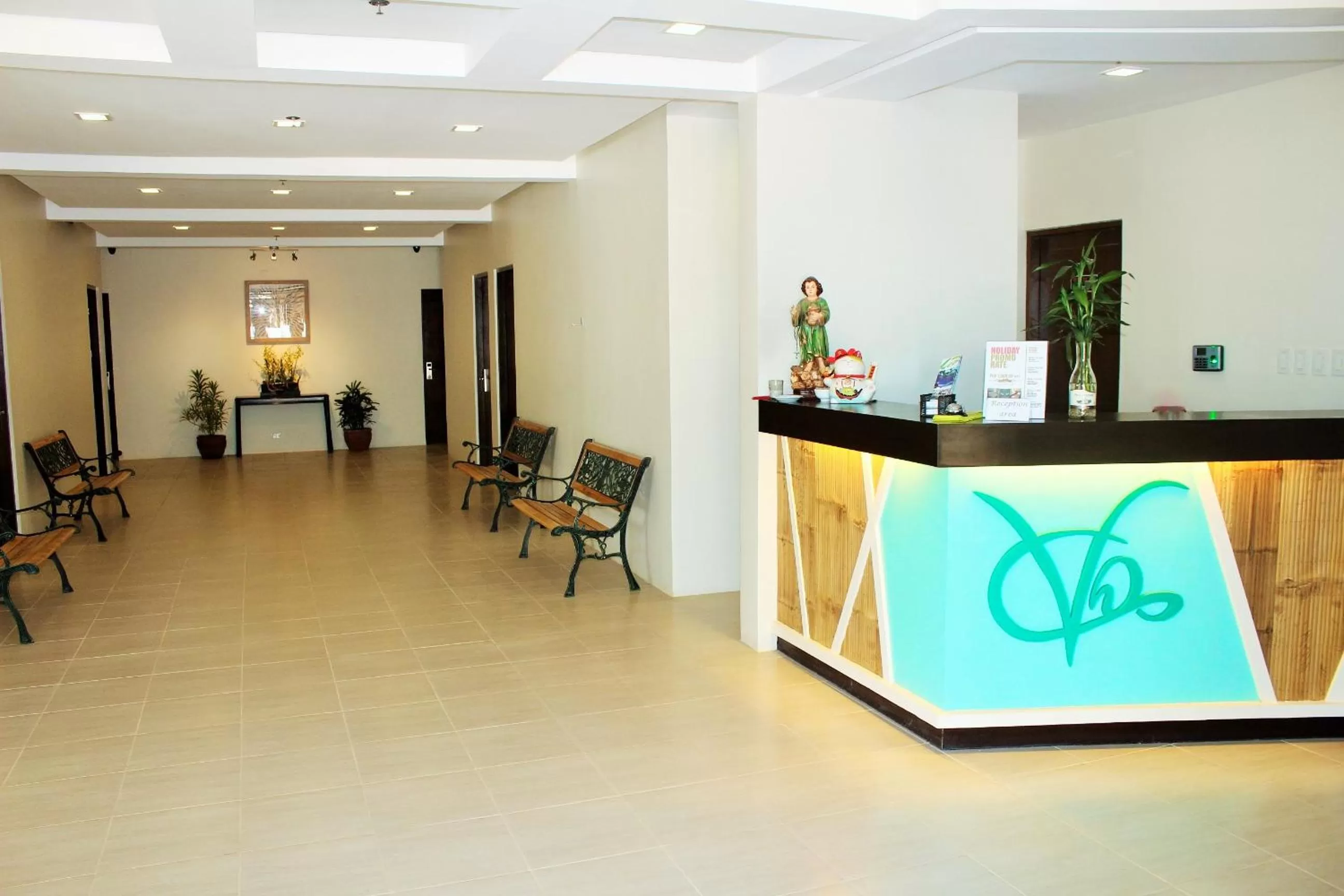 Lobby or reception in Coron Visitors Hotel