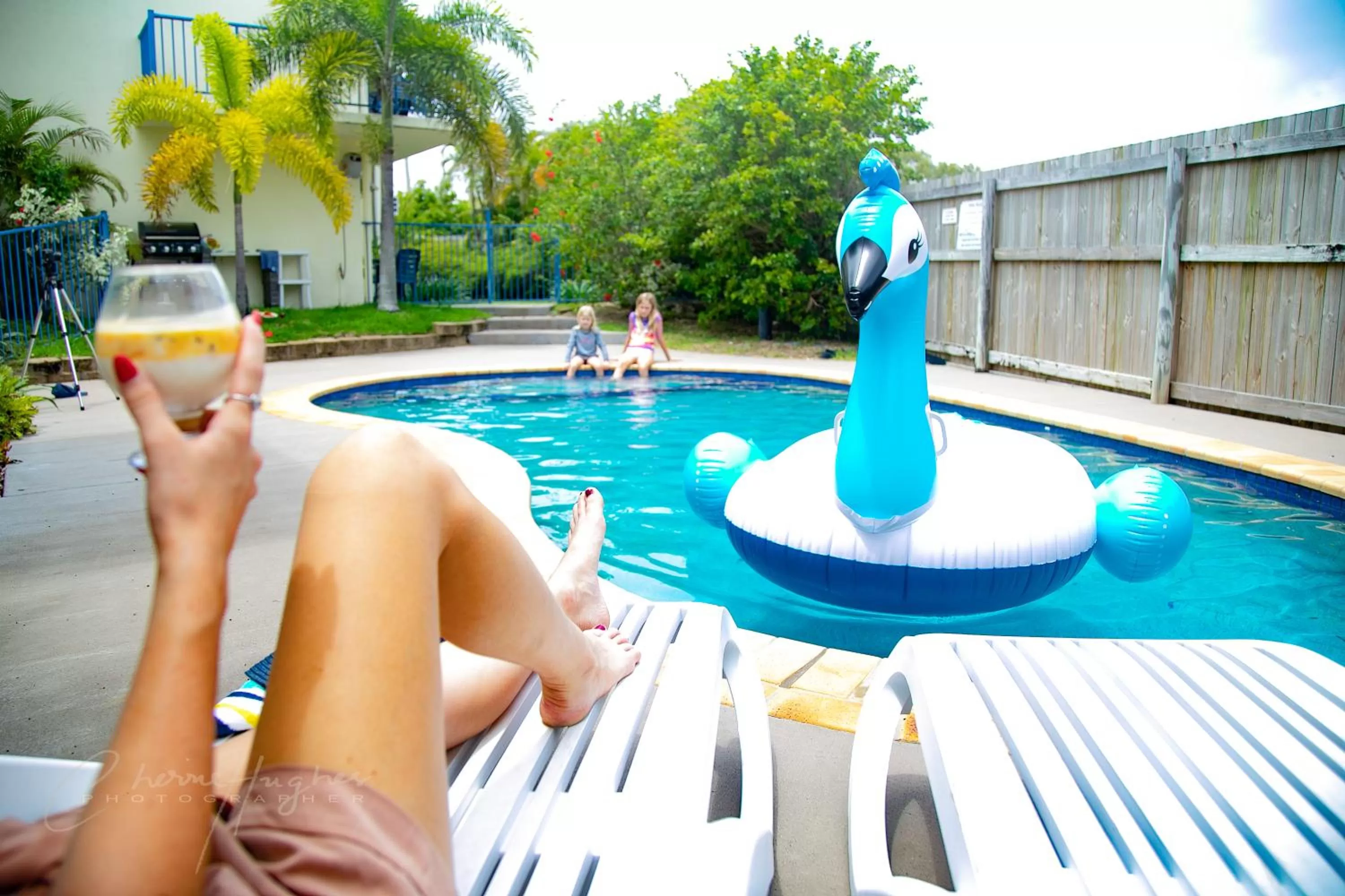 Swimming pool in Mackay Seabreeze Apartments