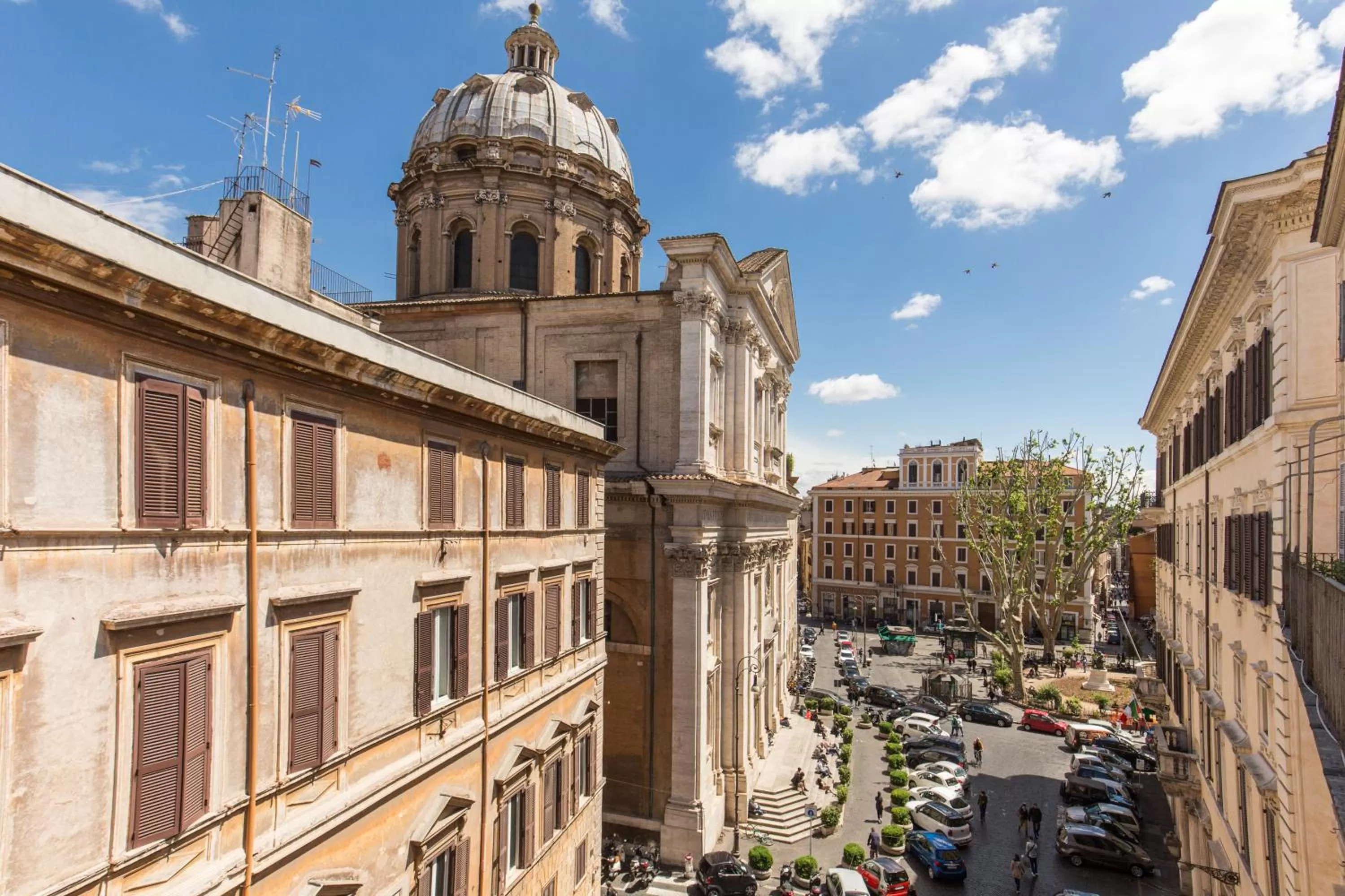 City view in The Spanish Suite Campo de' Fiori