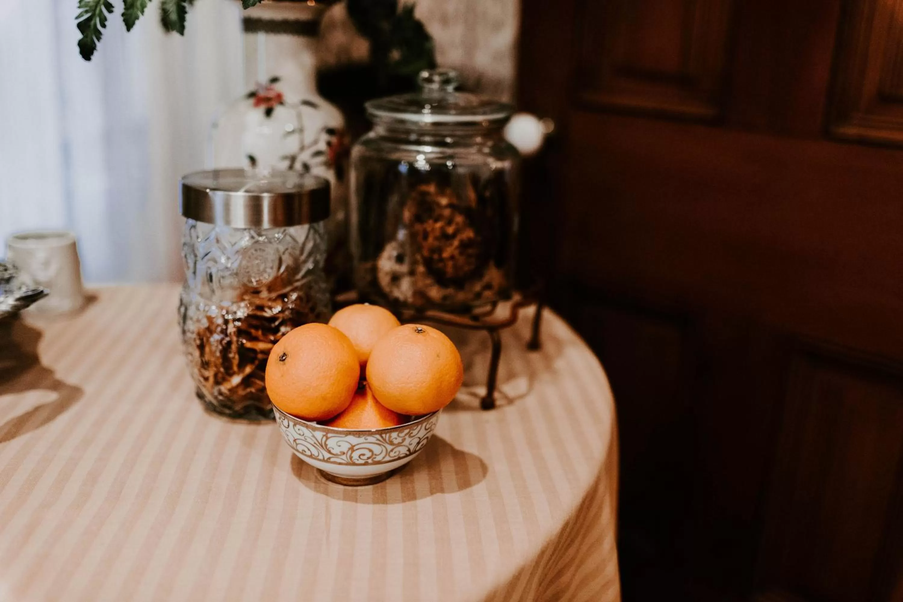 Decorative detail, Food in Georges on York B&B