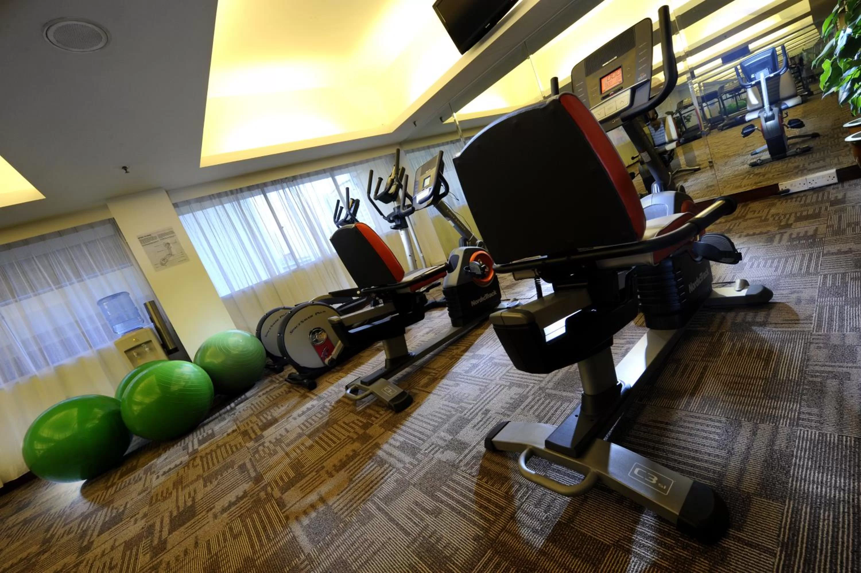 Fitness centre/facilities in Grand Margherita Hotel