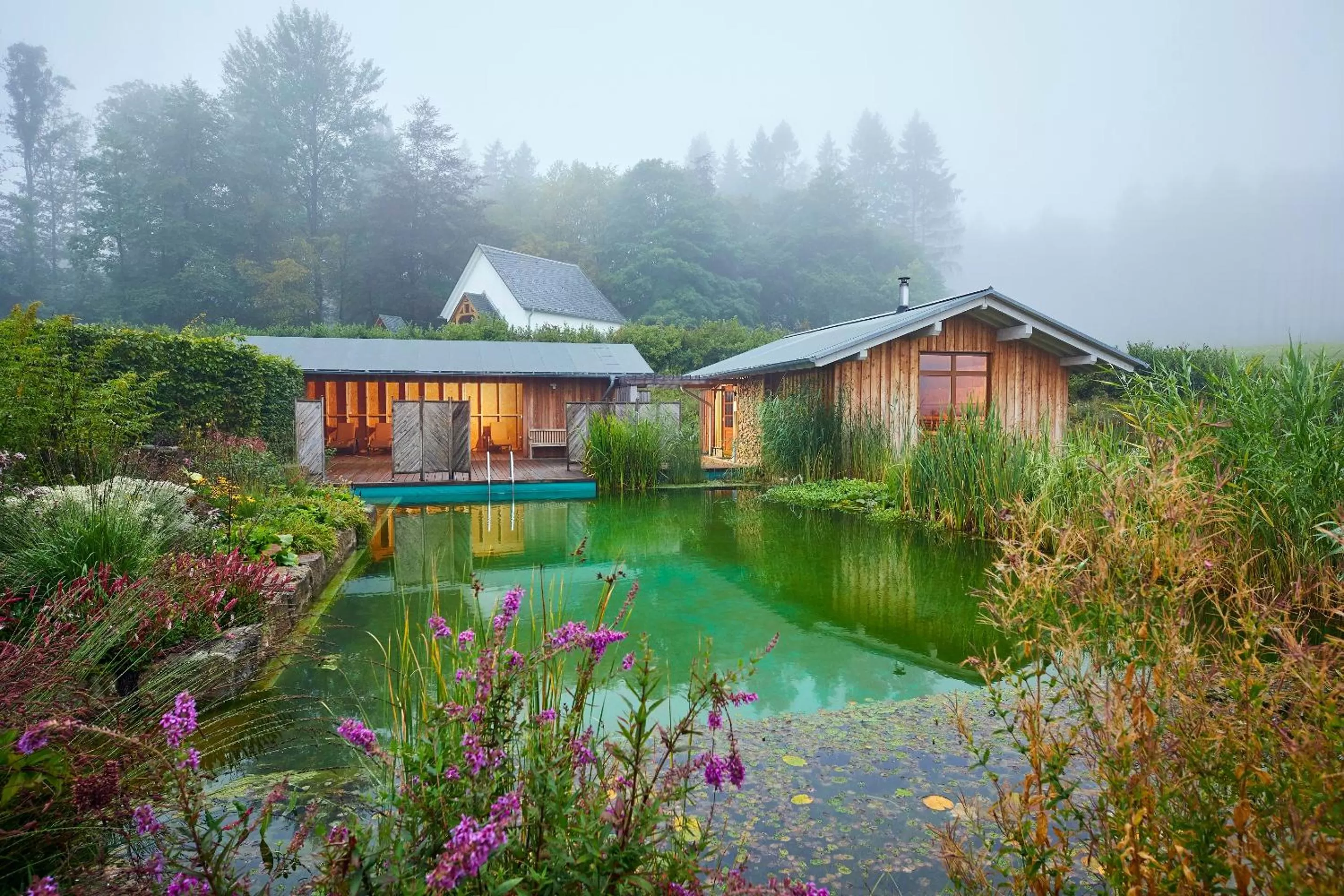 Open Air Bath in Hotel Rimberg