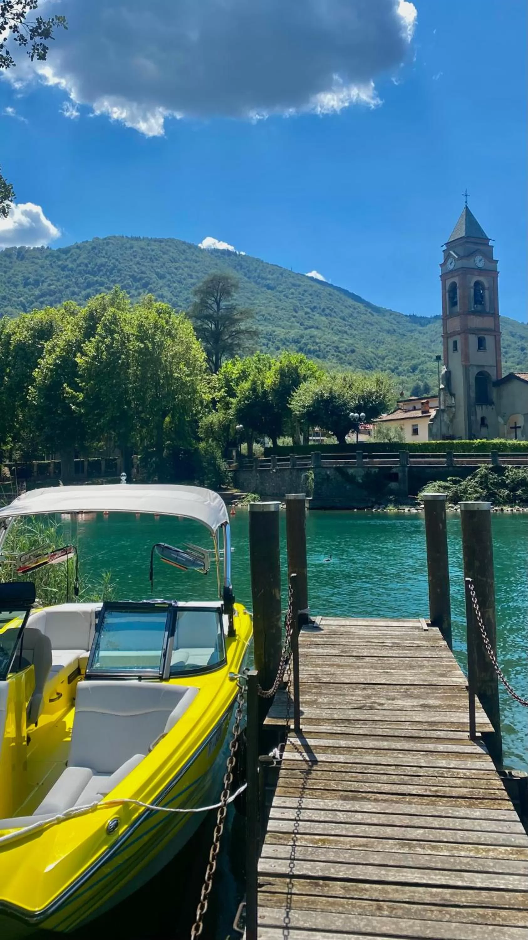 Lake view in Hotel Fonte dei Fiori