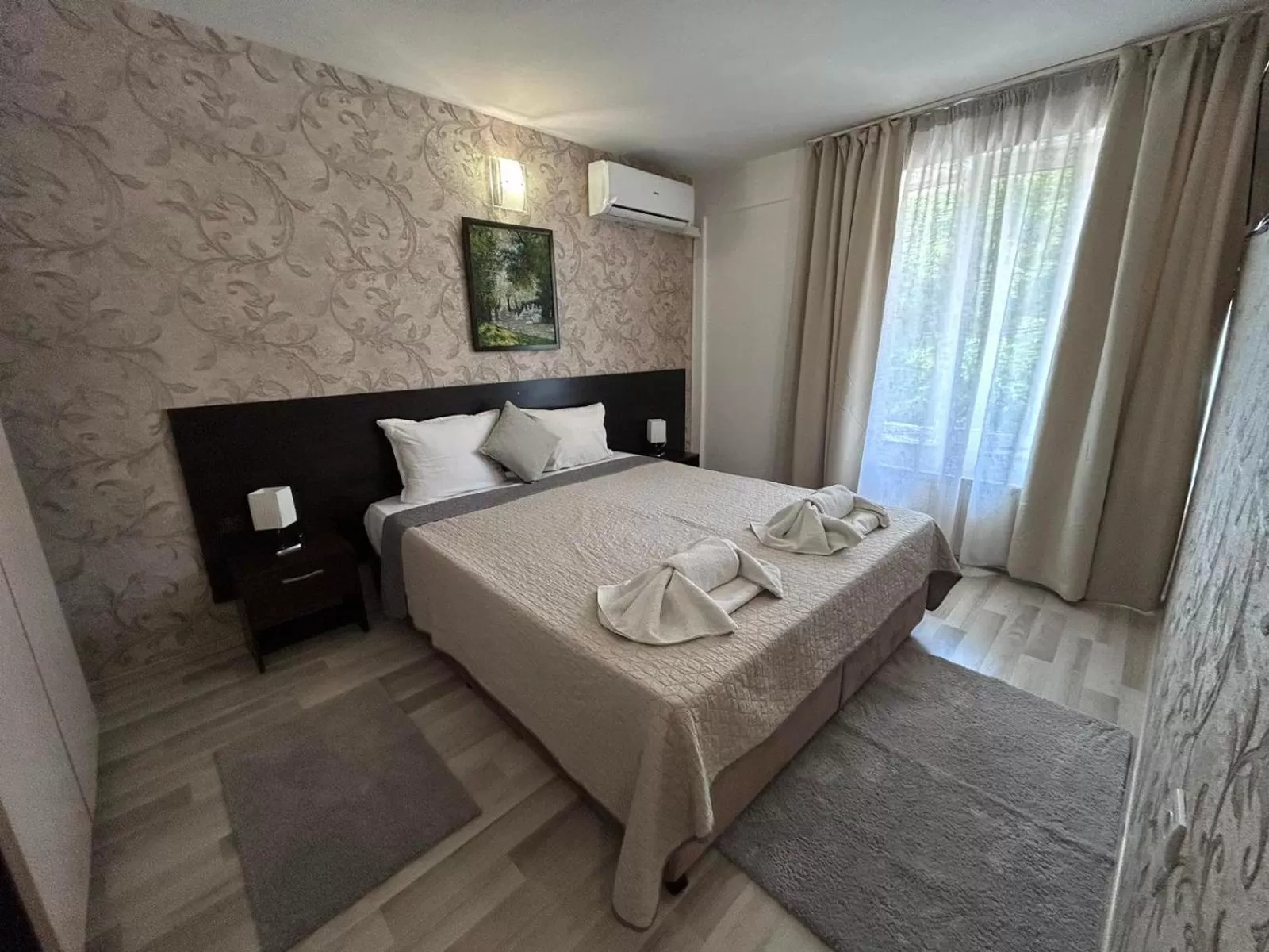 Bed in Vida Family Hotel