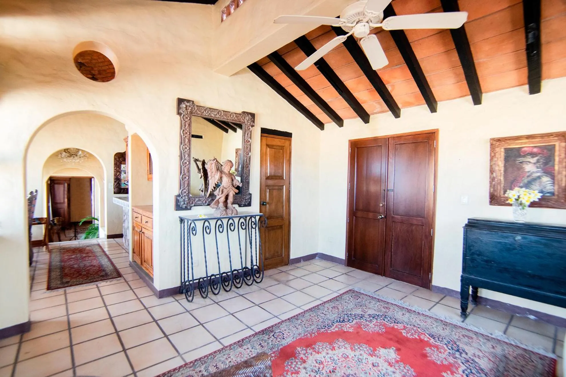 Seating area in BellView Hotel Boutique