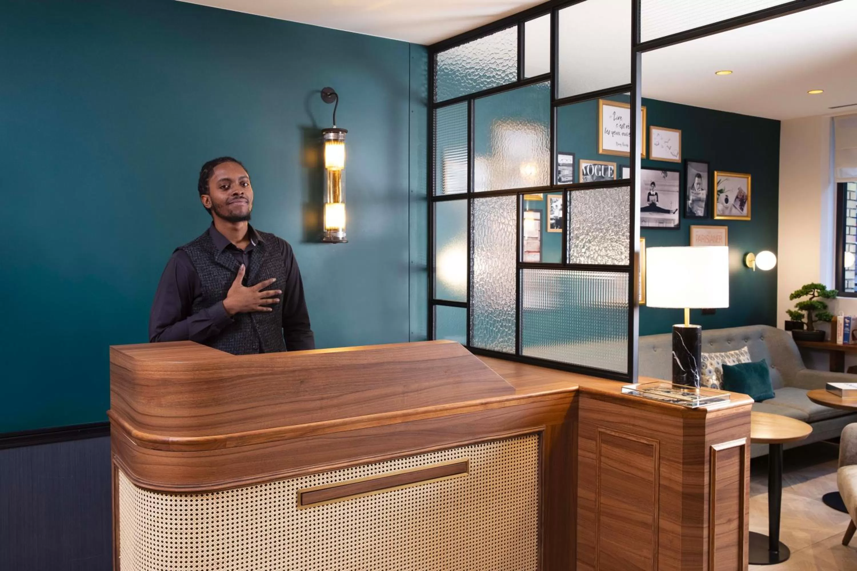 Lobby or reception in Maison 46