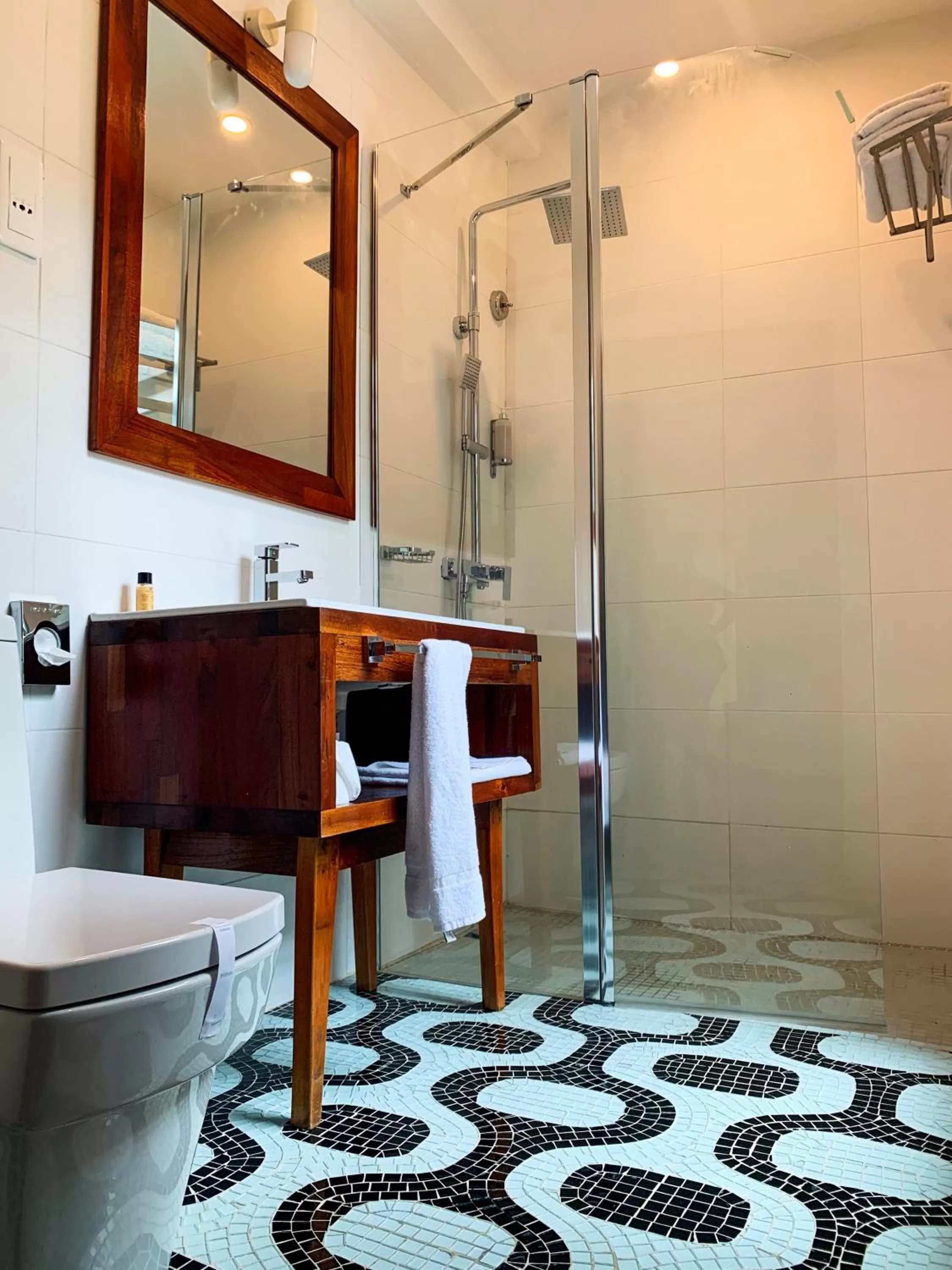 Shower in Boutique Hotel Particulier