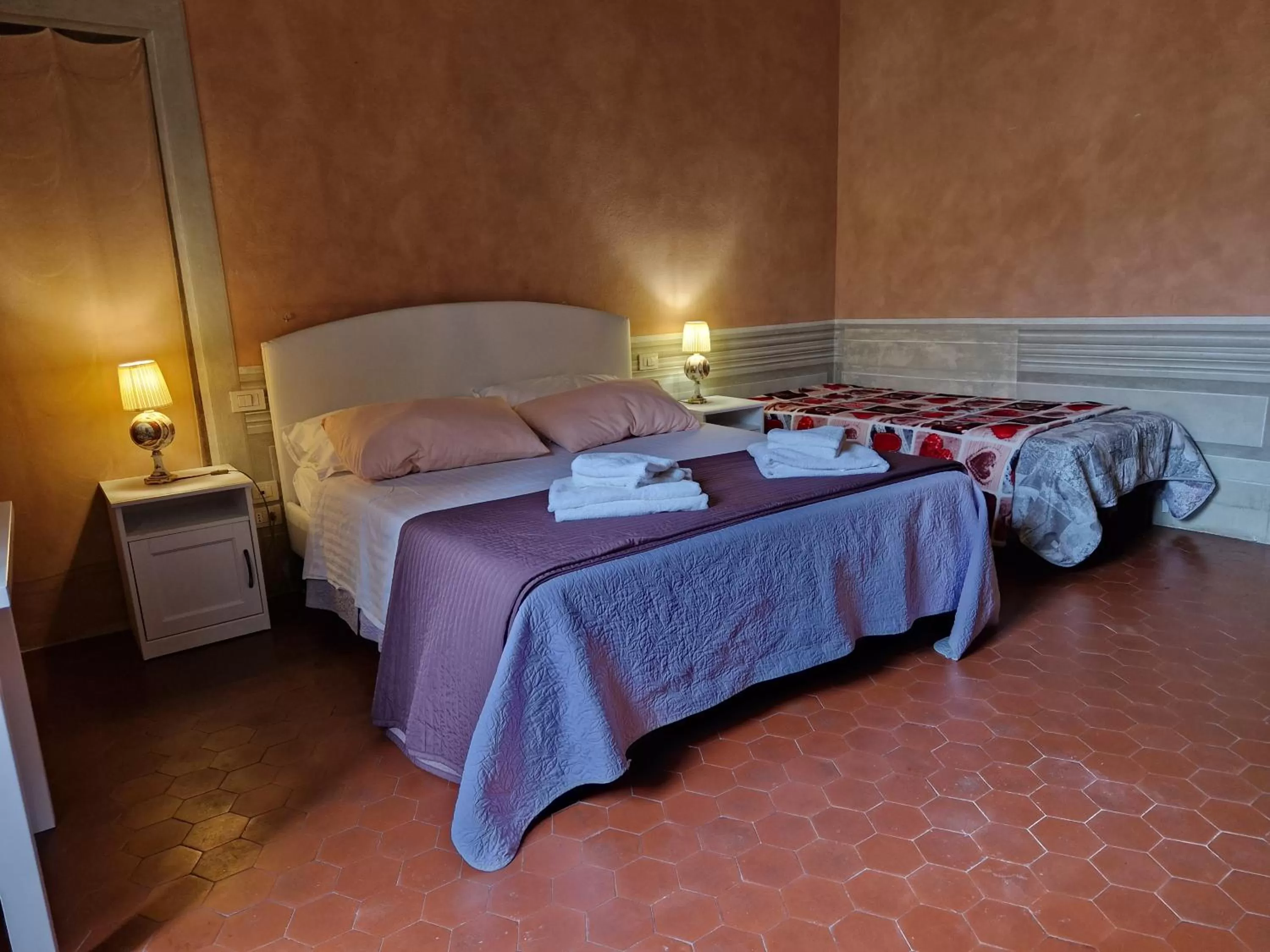 Bedroom, Bed in B&B i Rinascimenti