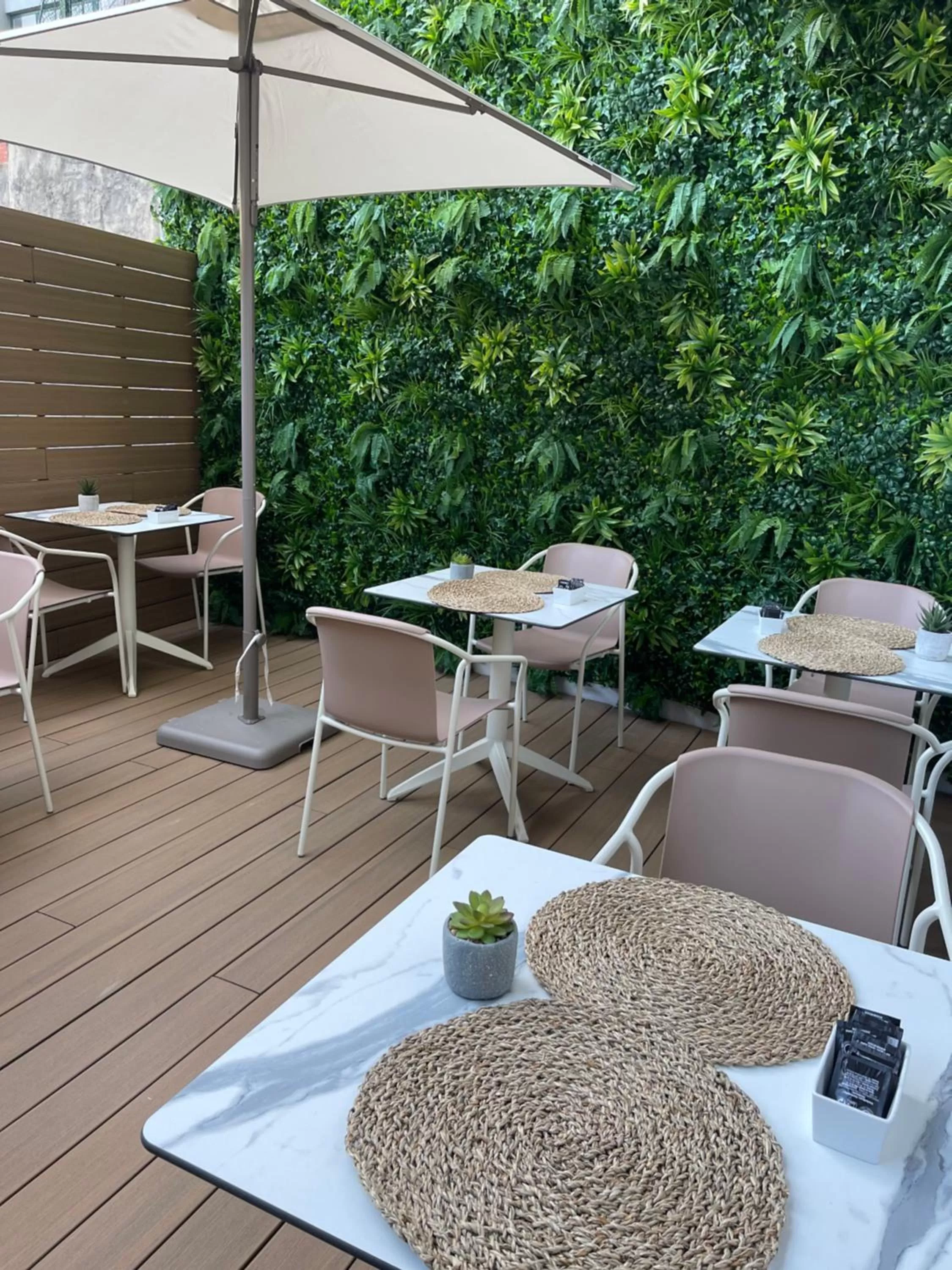 Patio in Hotel Sete Colinas