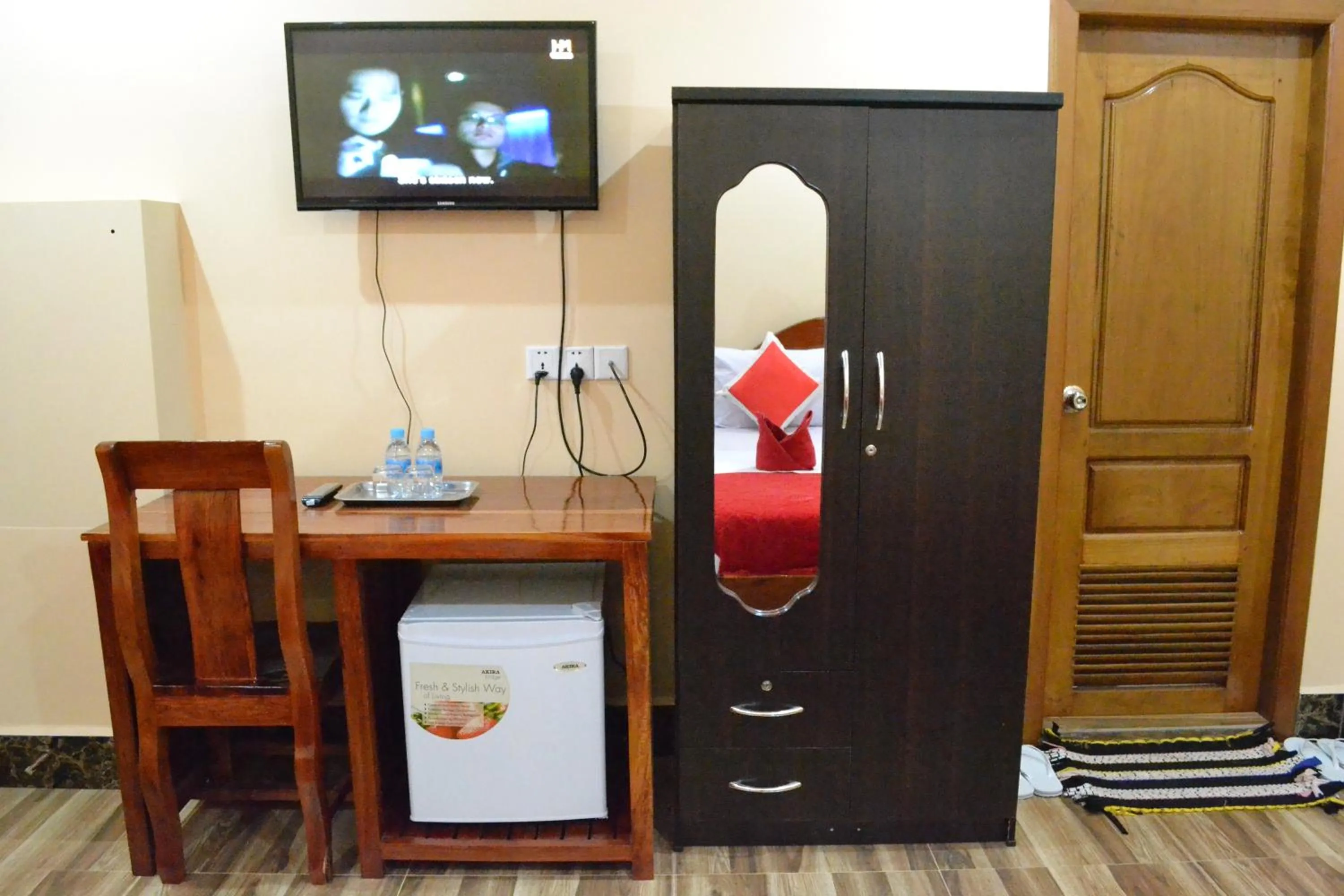 Bedroom in Capital Battambang Hotel