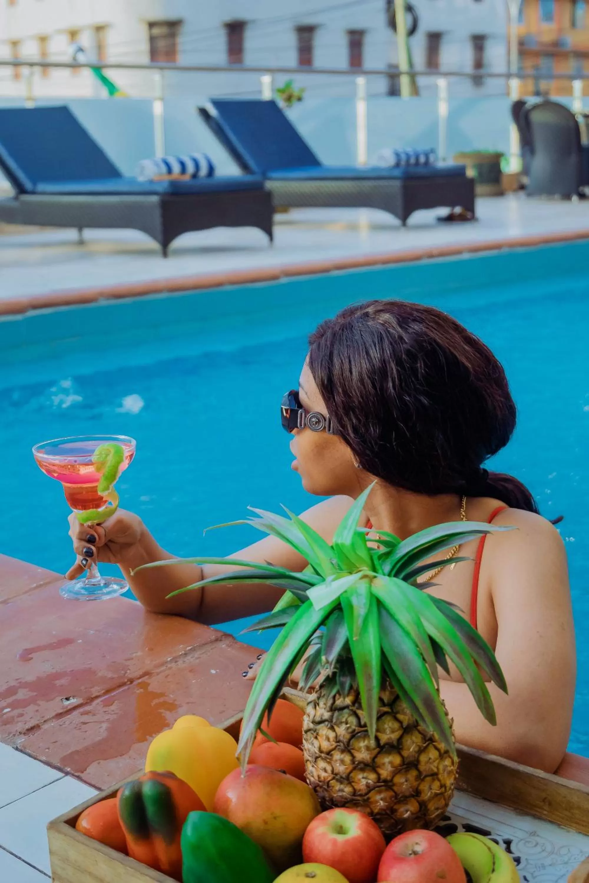 Swimming pool in CBD Hotel