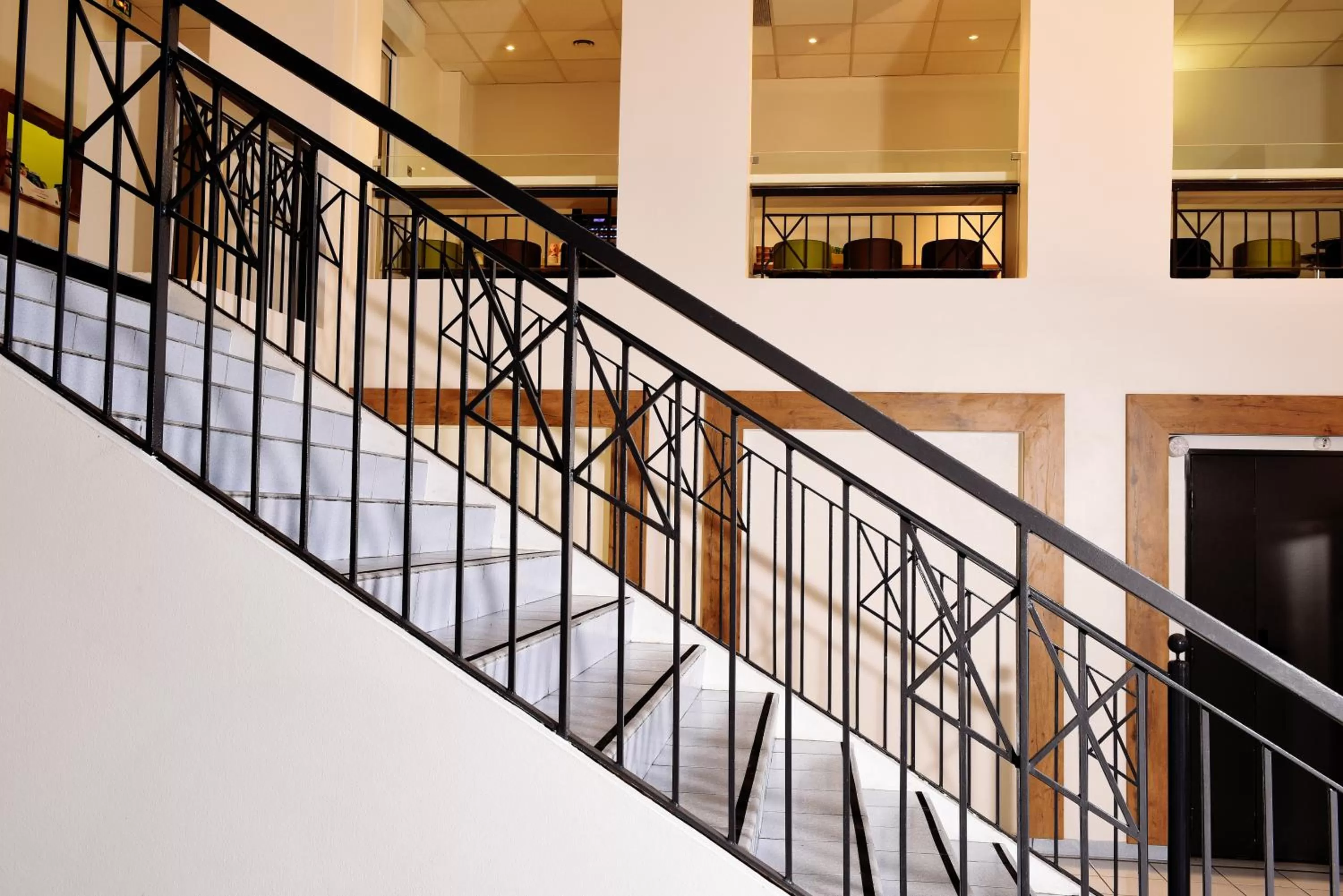 Lobby or reception in ibis budget Nice Aeroport