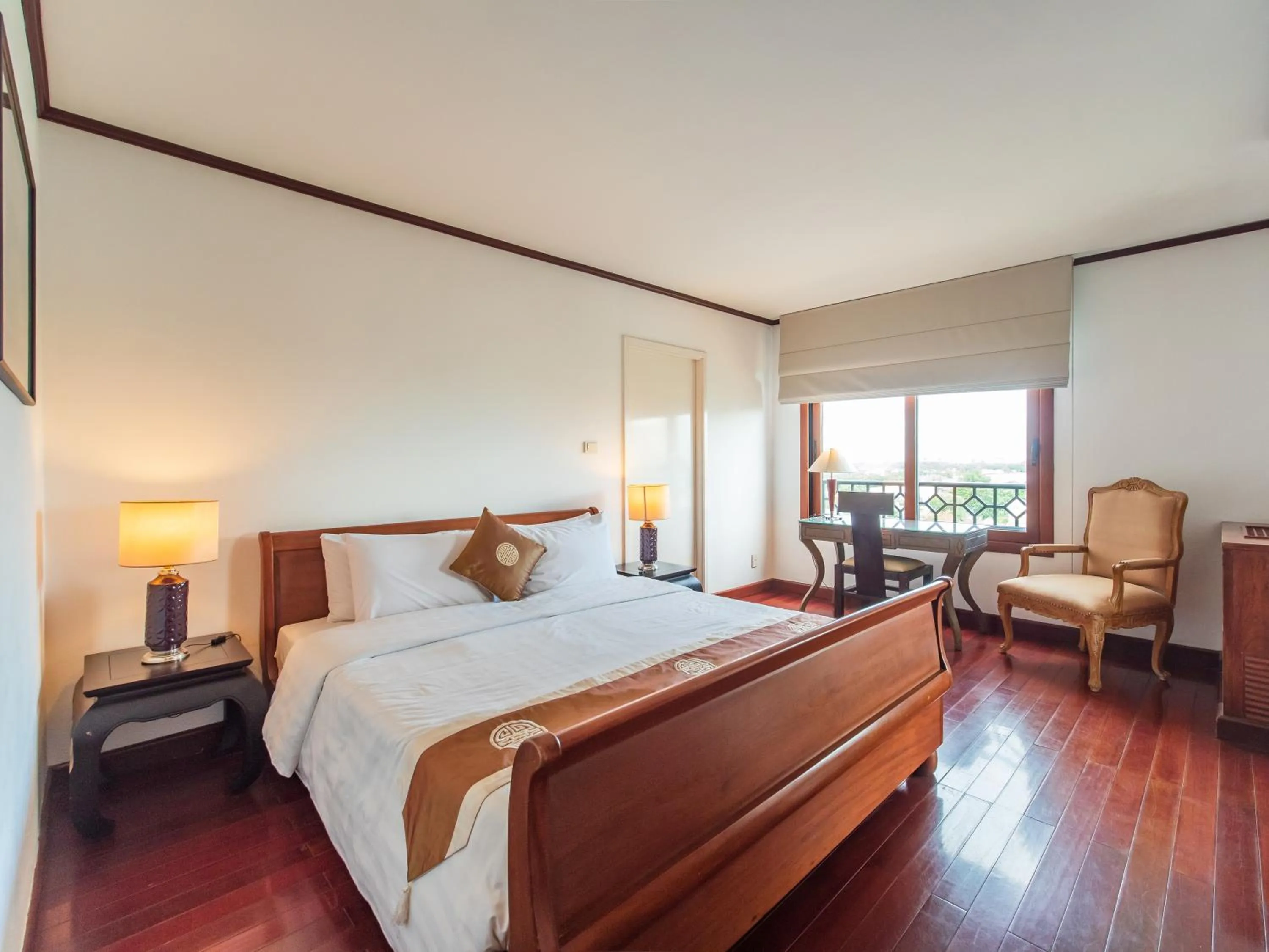 Bedroom, Bed in Saigon Domaine Luxury Residences