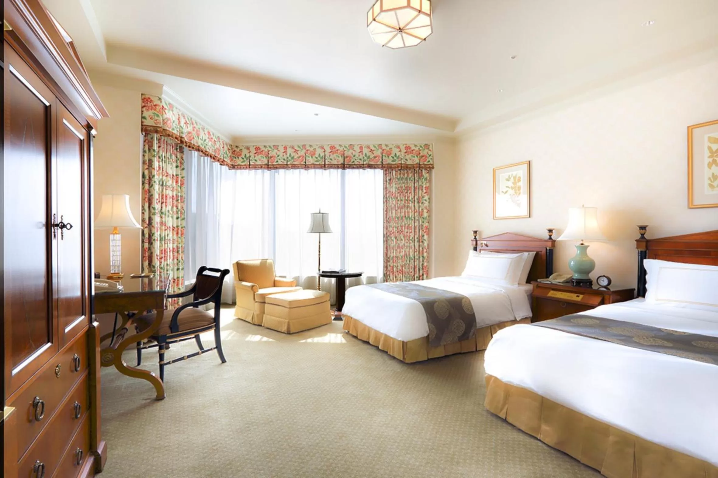 Photo of the whole room, Bed in Hotel Chinzanso Tokyo