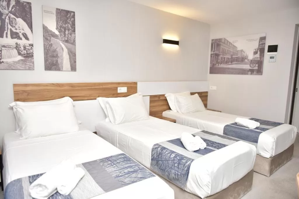 Bed in Old Batumi Hotel