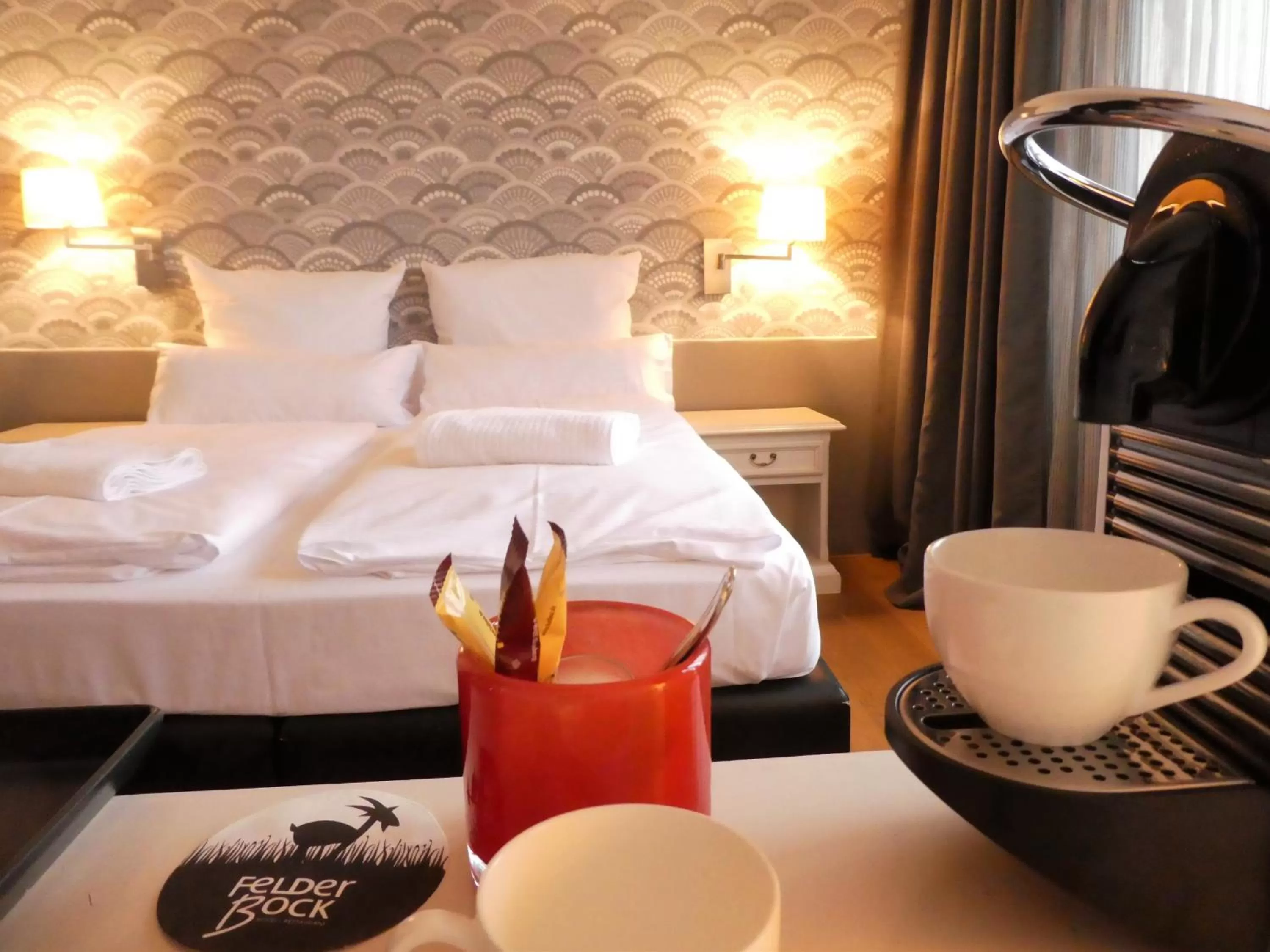 Photo of the whole room, Bed in Hotel Restaurant Felderbock