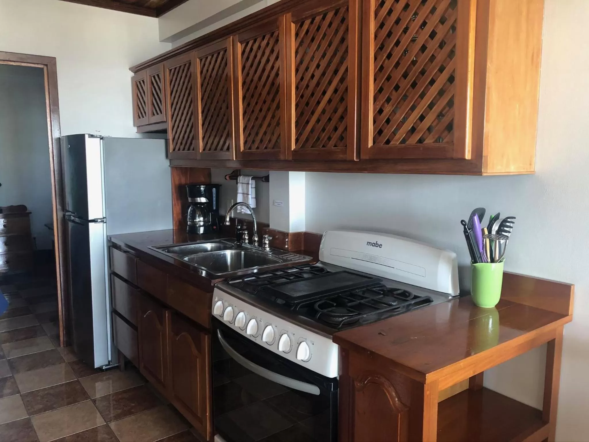 Kitchen/Kitchenette in Colinda Cabanas