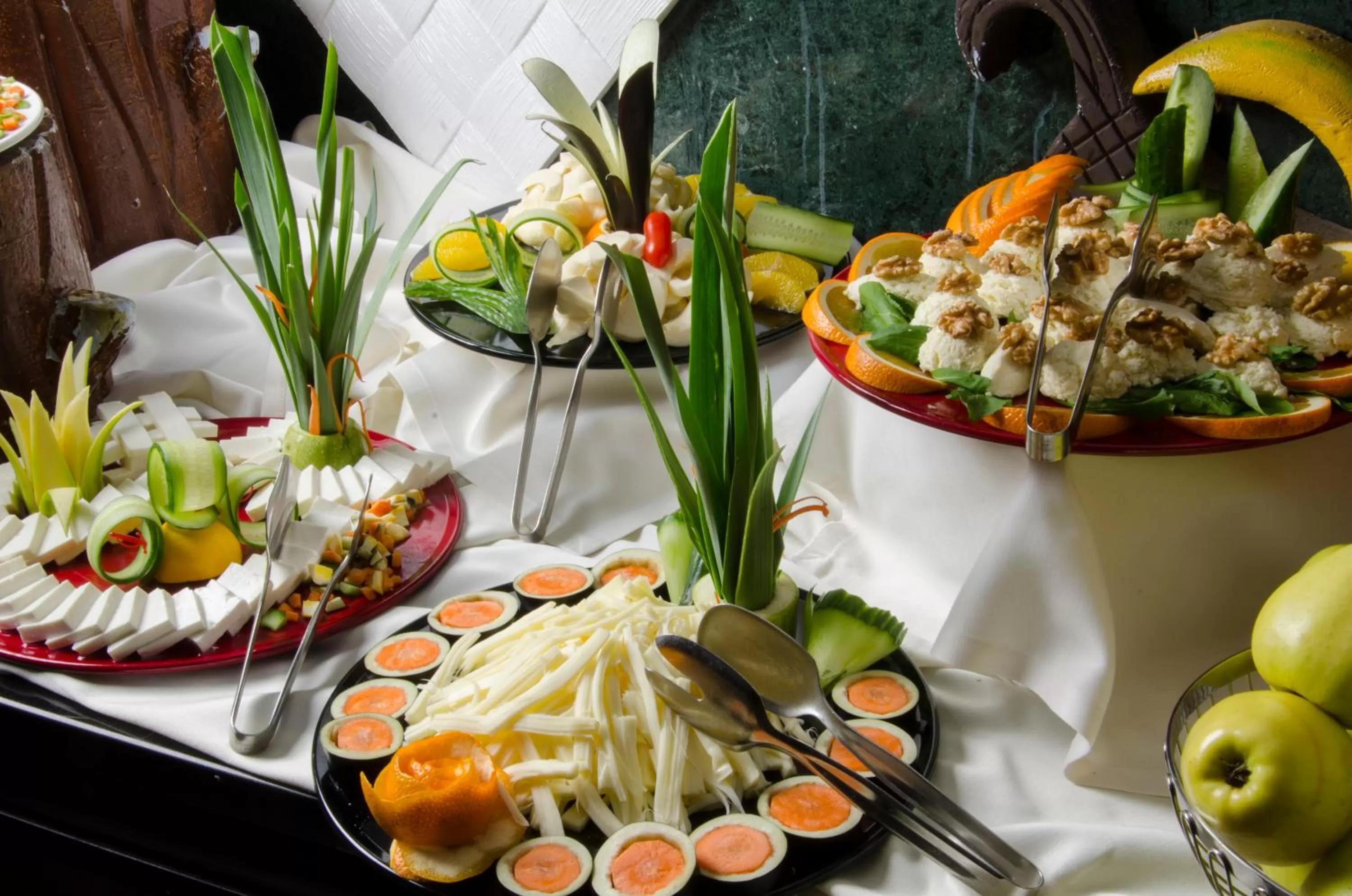 Buffet breakfast in Akar International Hotel