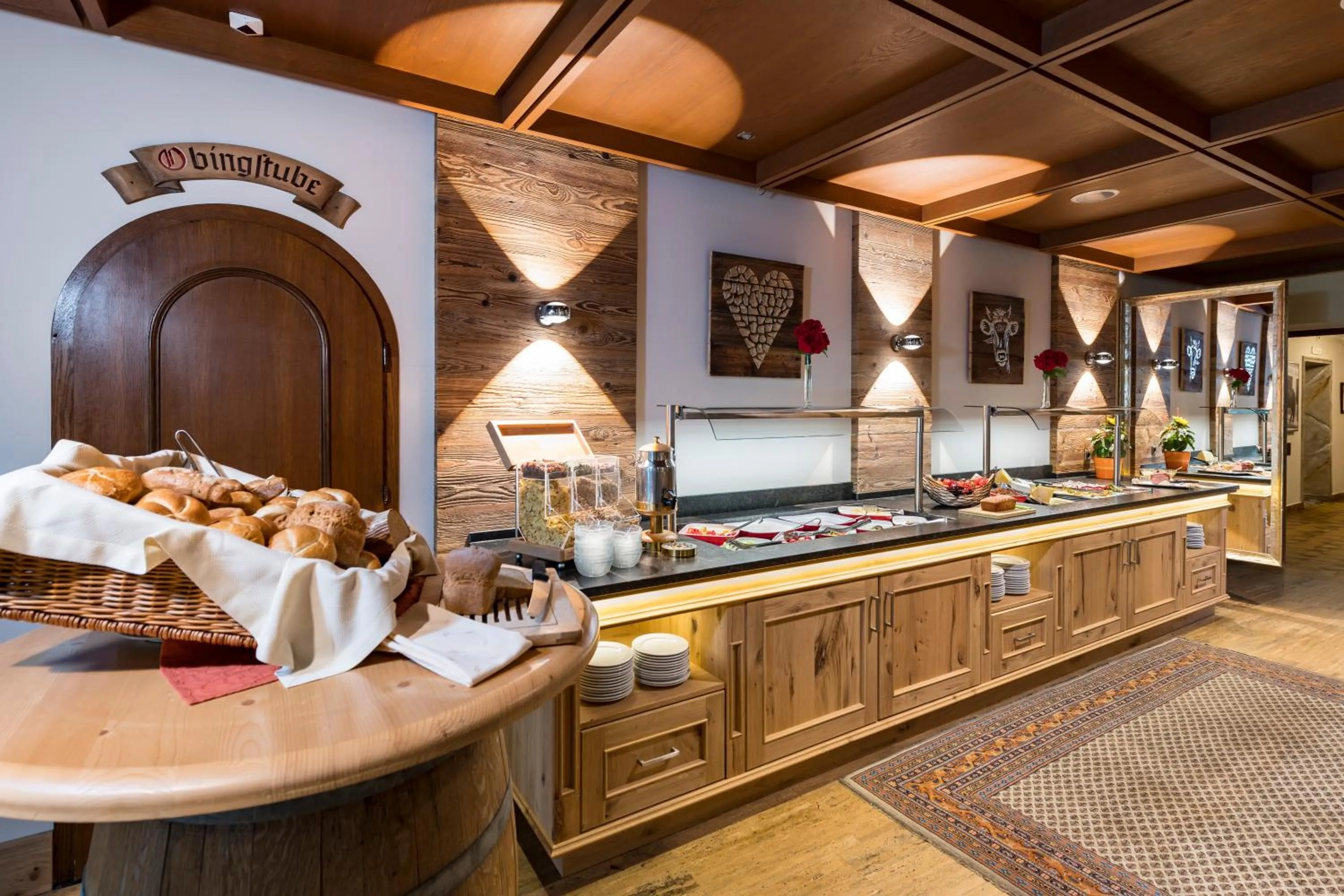 Food and drinks in Gasthaus Hotel Oberwirt