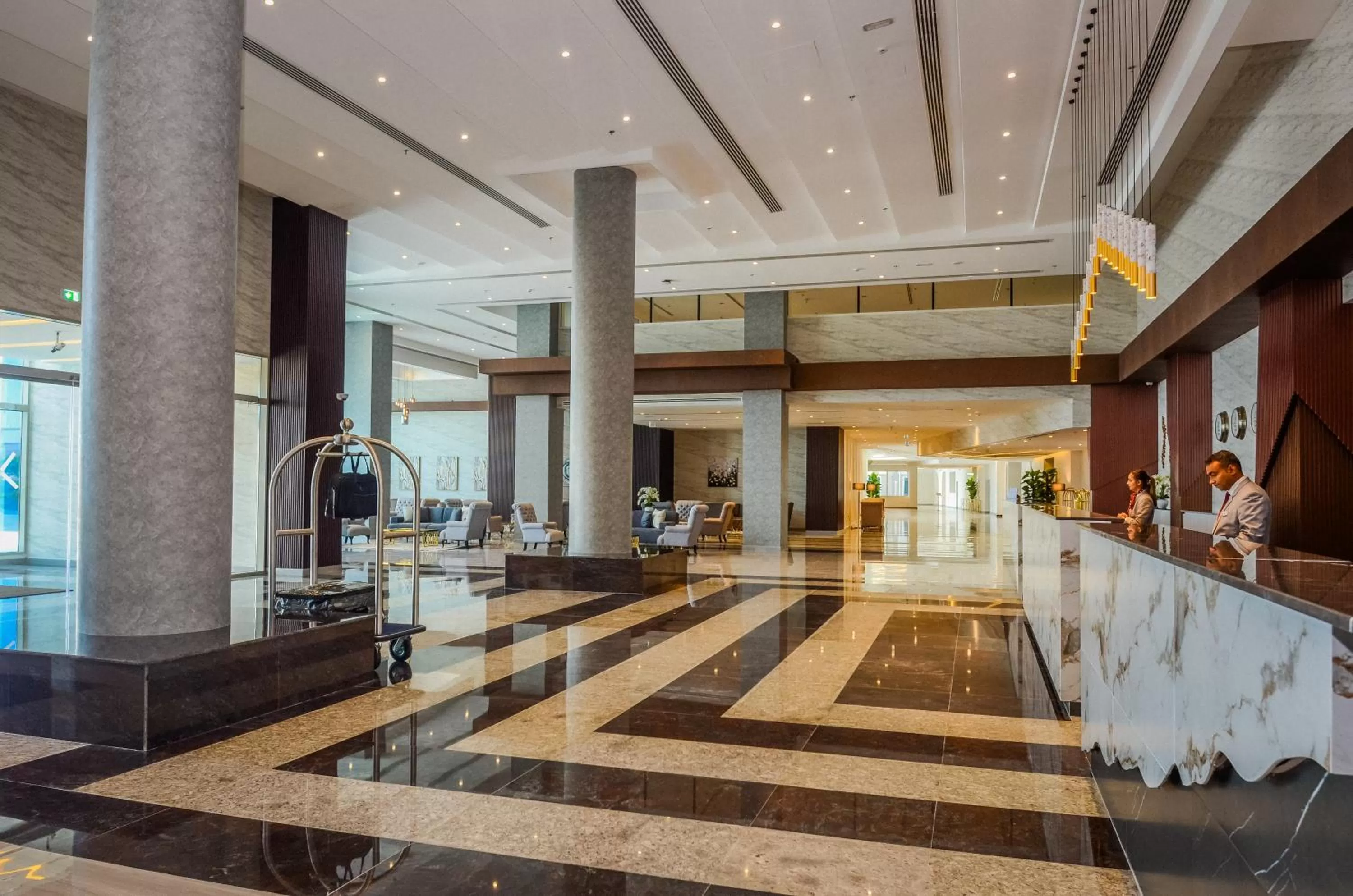 Lobby or reception in VOGO Grand Hotel Formerly Best Western Plus Hotel Dubai Academic City
