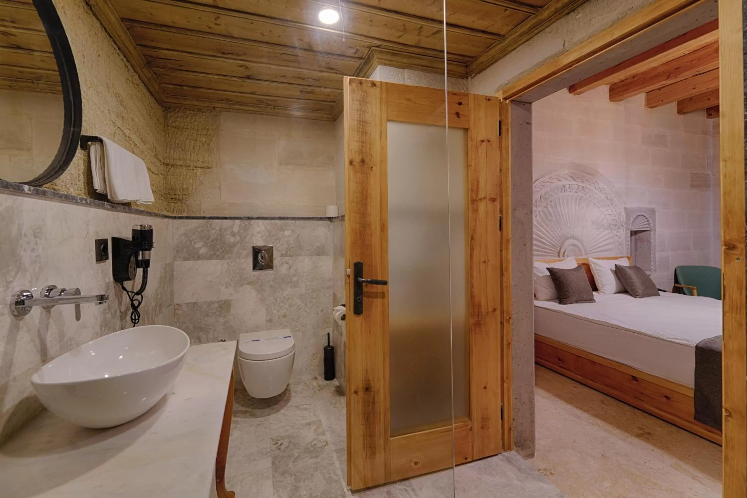 Bathroom in Concept Cave House