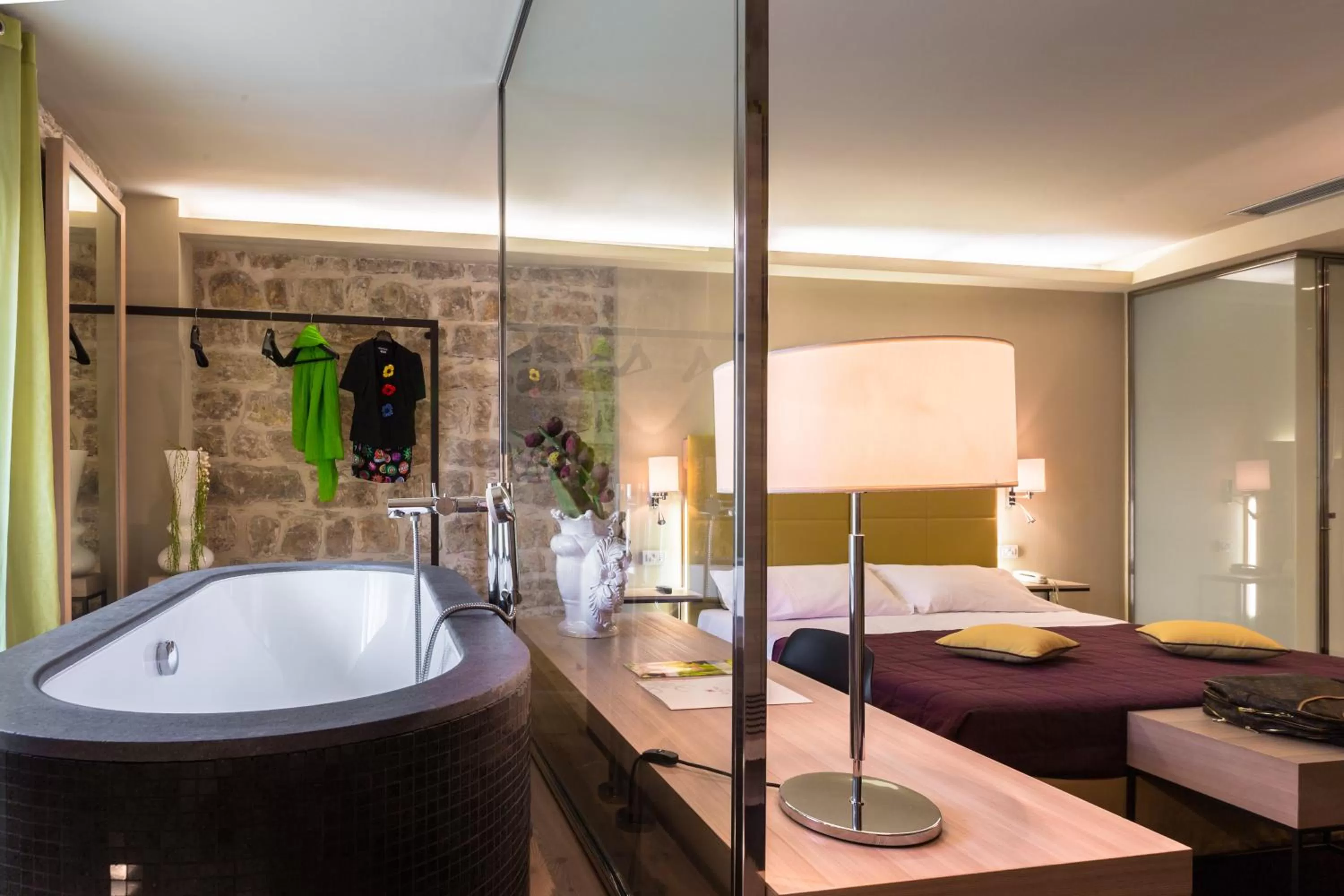 Bathroom in El Homs Palace Hotel