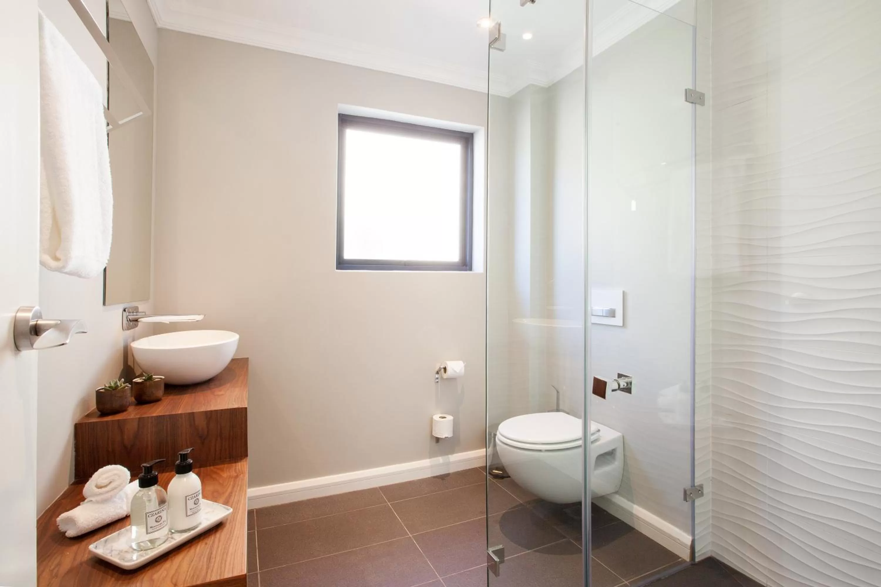 Shower in Bliss Boutique Hotel