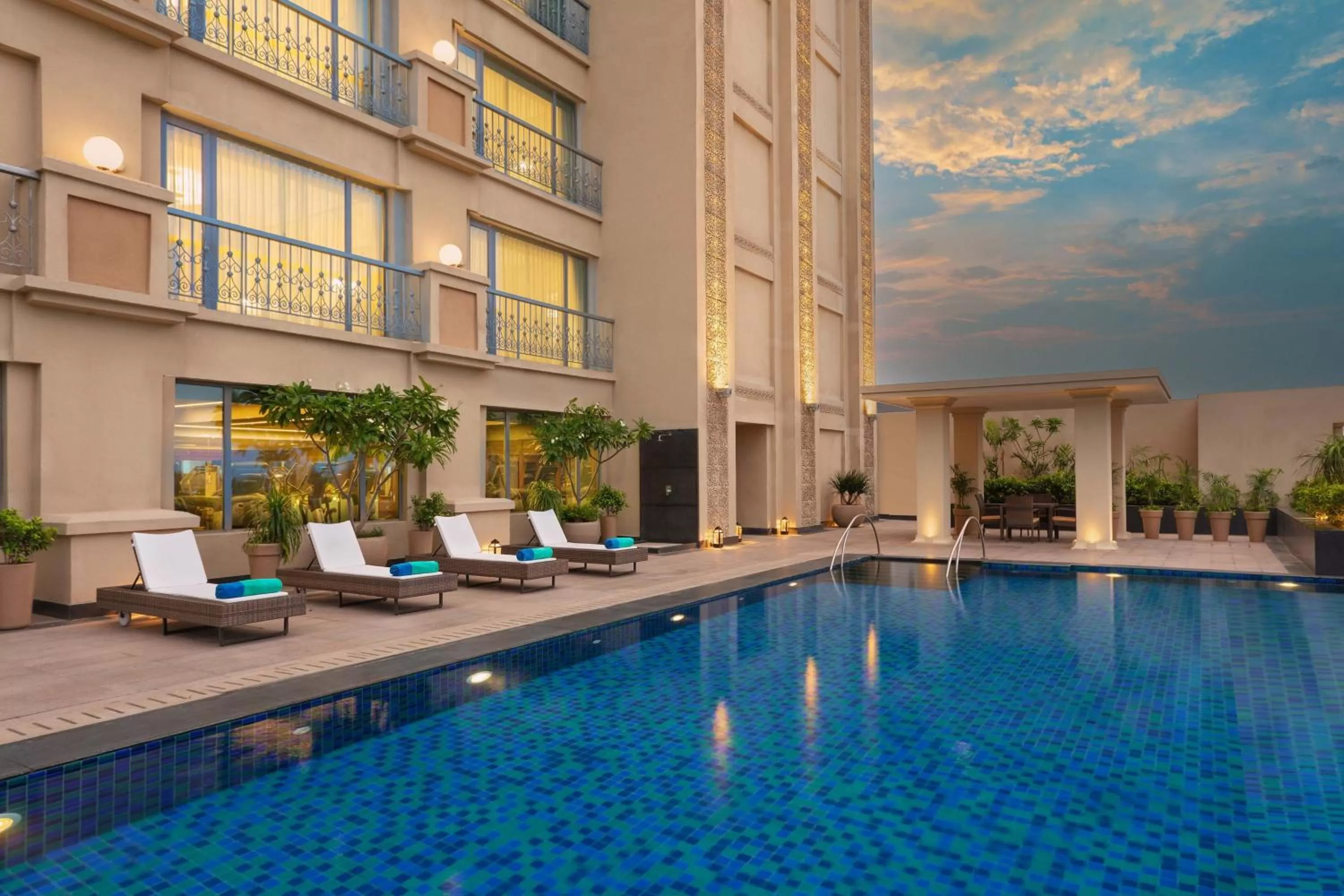 Swimming pool in ITC Narmada, a Luxury Collection Hotel, Ahmedabad