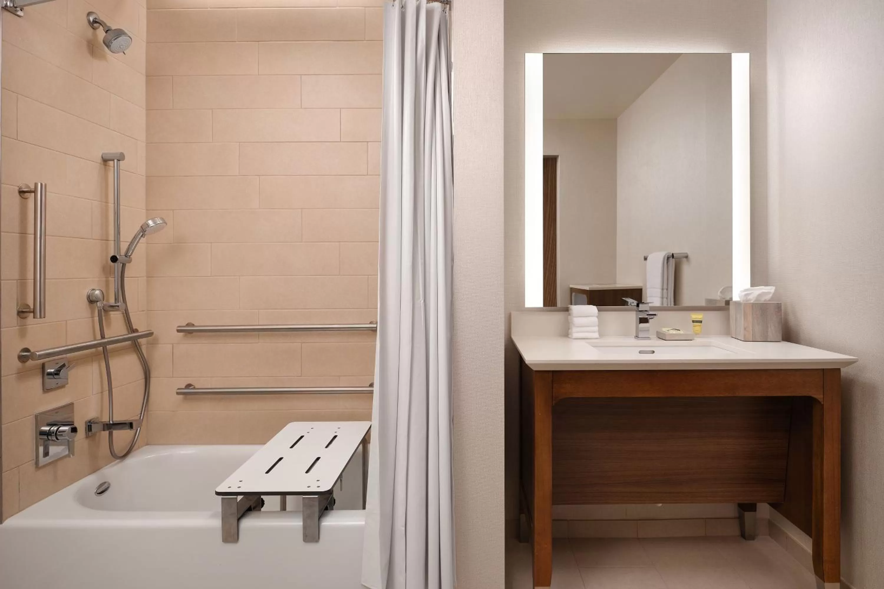 Bathroom in Element Anaheim Resort Convention Center