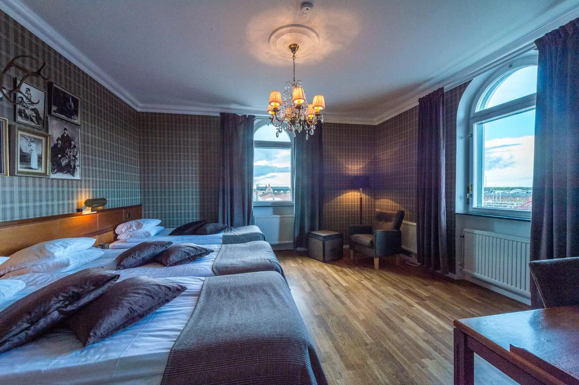 Bedroom, Bed in Stadshotellet Lidköping