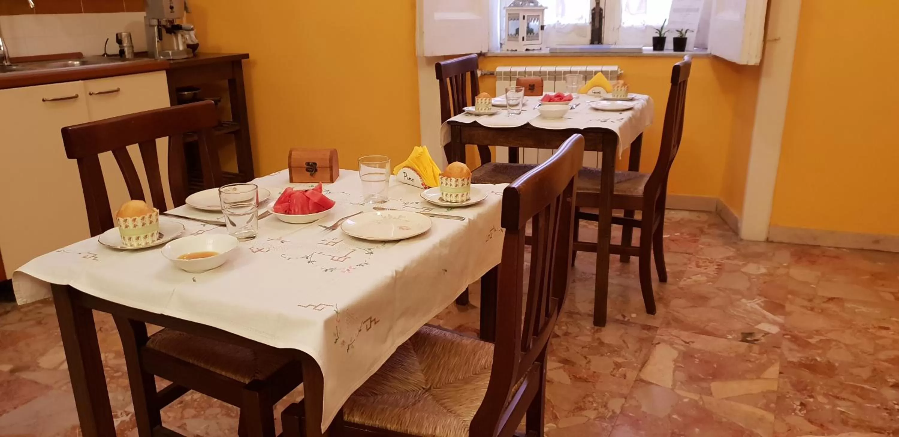 Food close-up in A Casa di Mamma