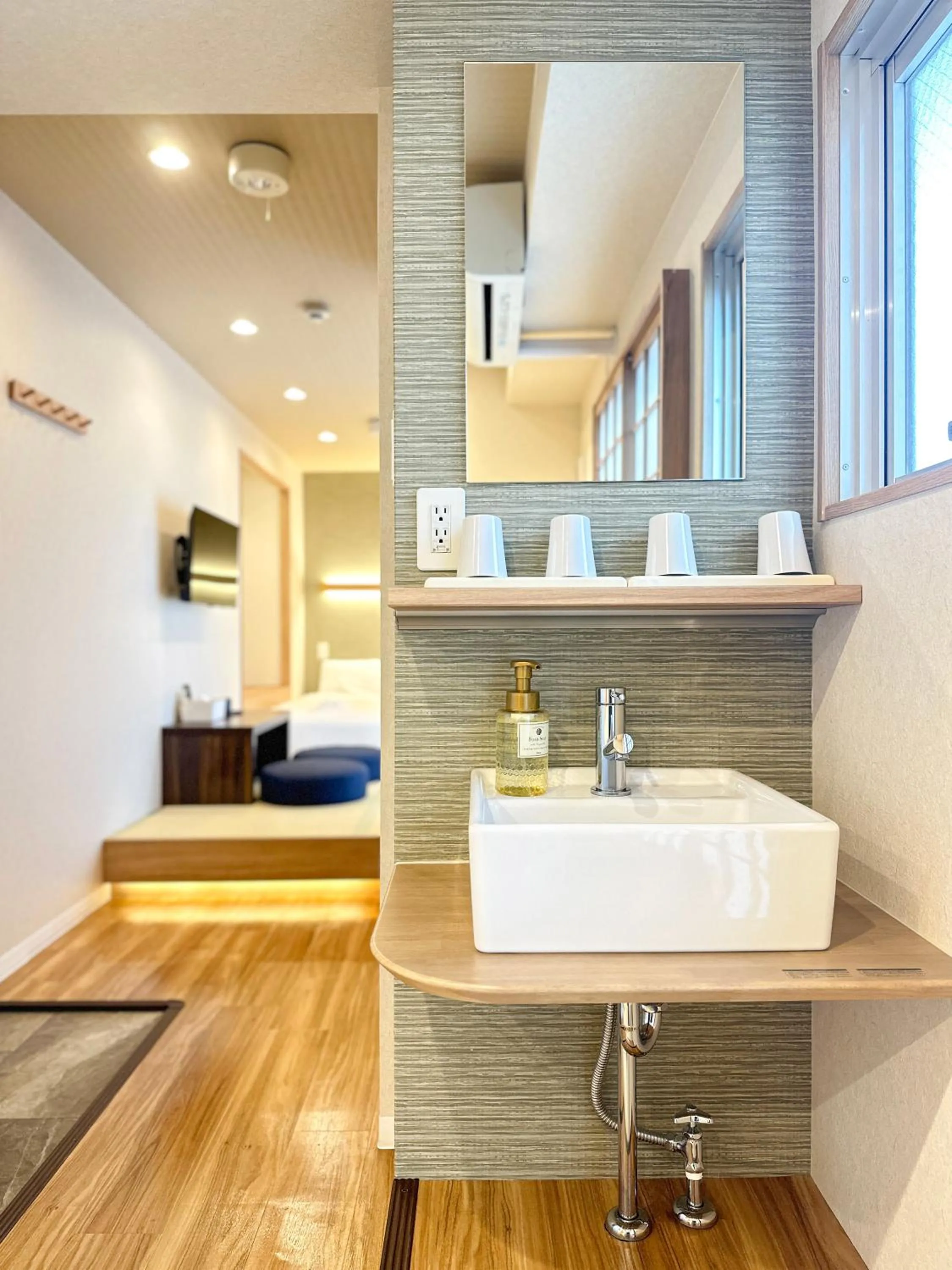 Photo of the whole room in Osaka Ebisu Hotel