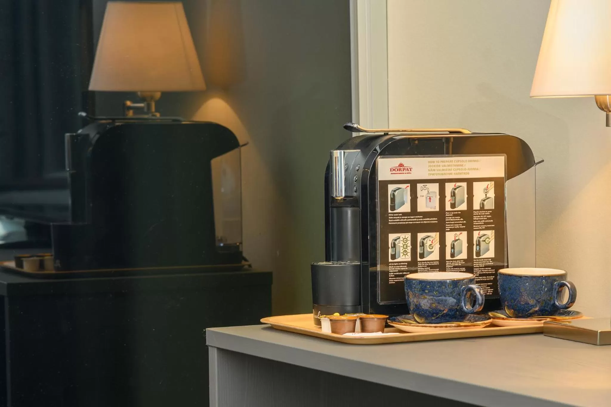 Coffee/tea facilities in Dorpat Hotel