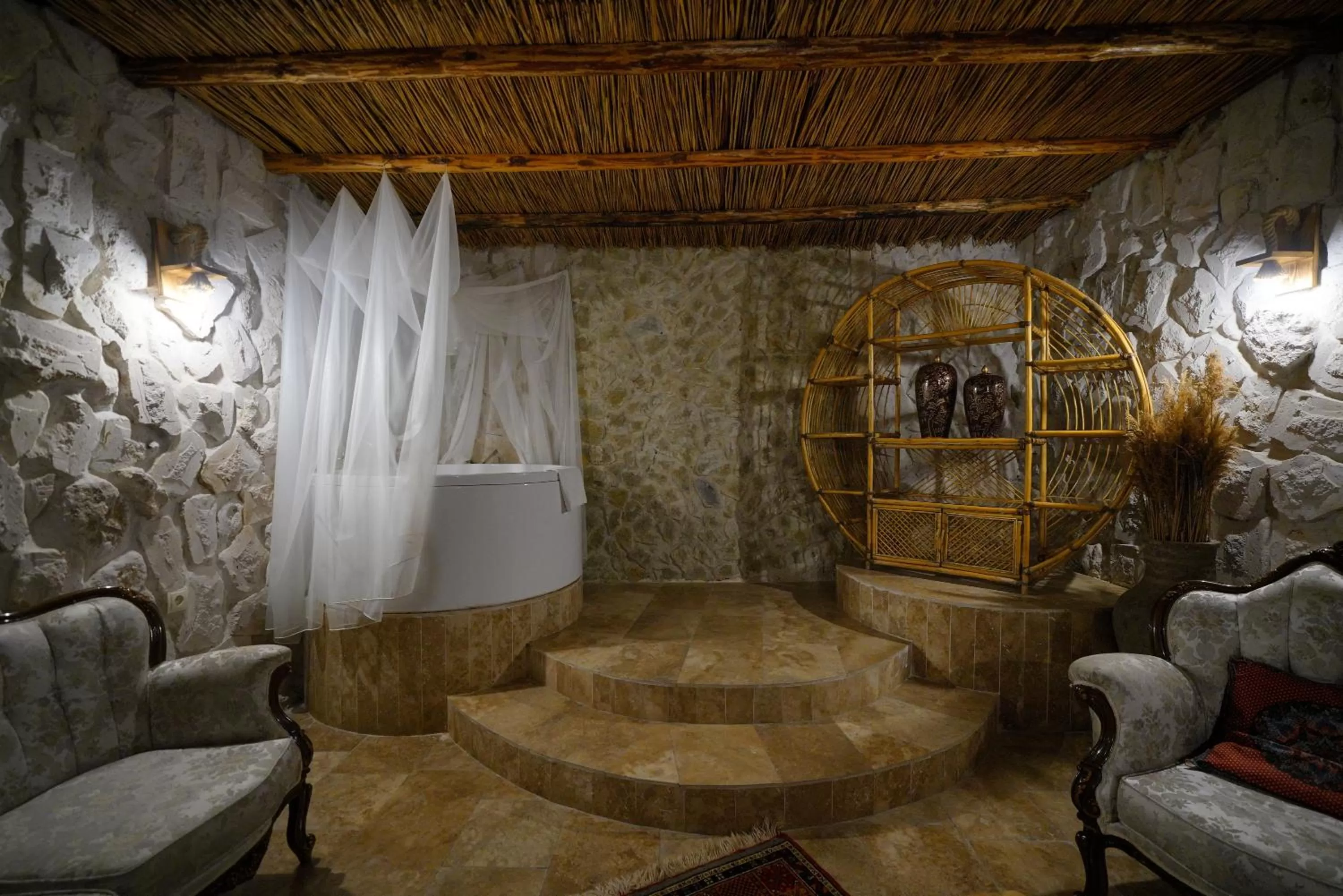Living room in Cappadocia Nar Cave House & Swimming Pool