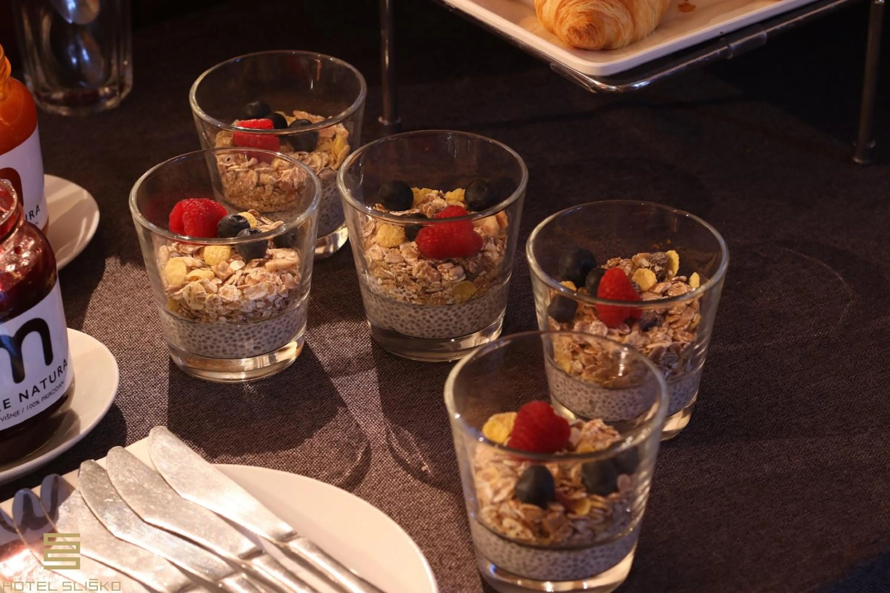 Breakfast in Hotel Sliško