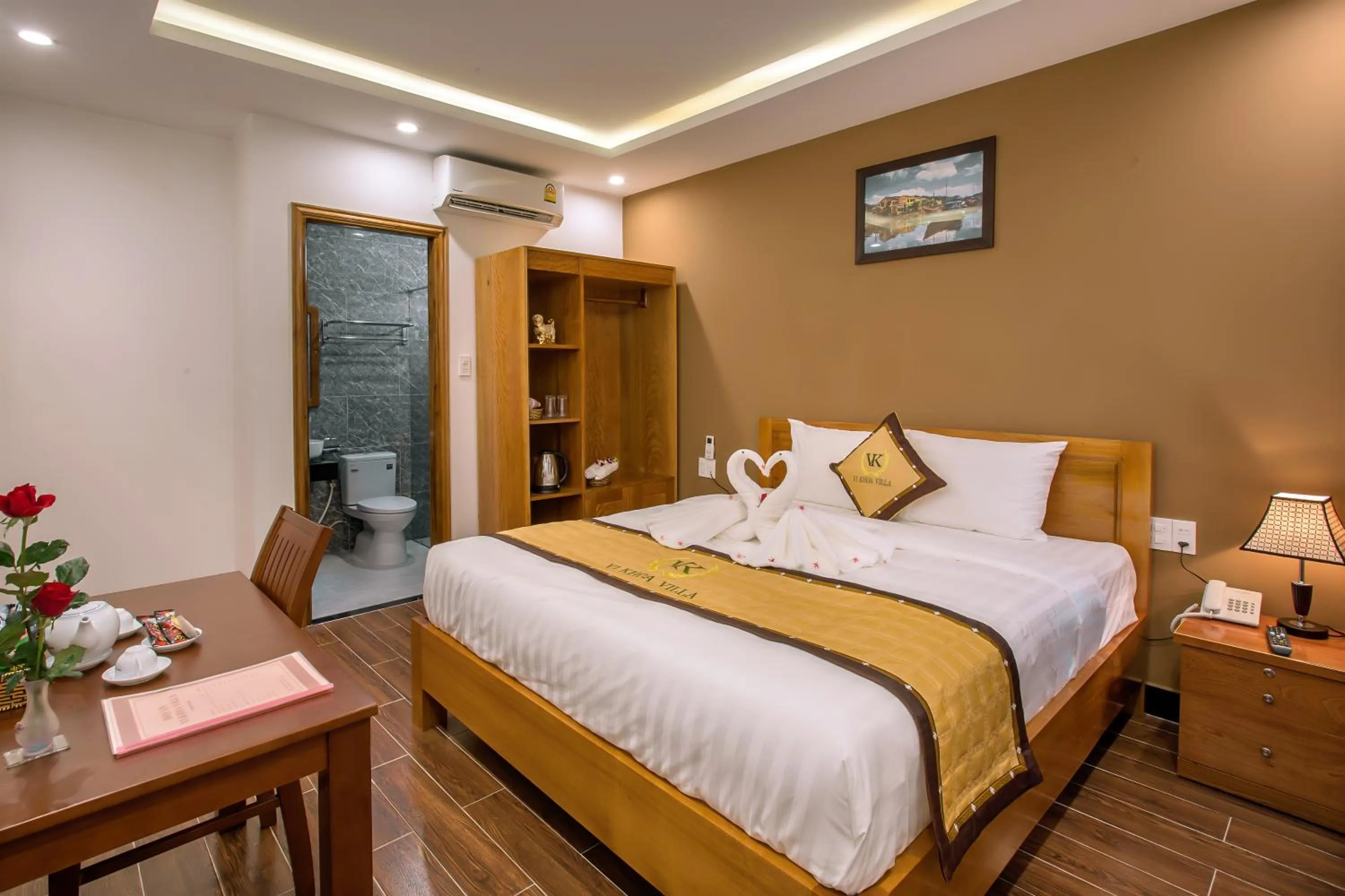 Bedroom, Bed in Hoi An Vi Khoa Villa