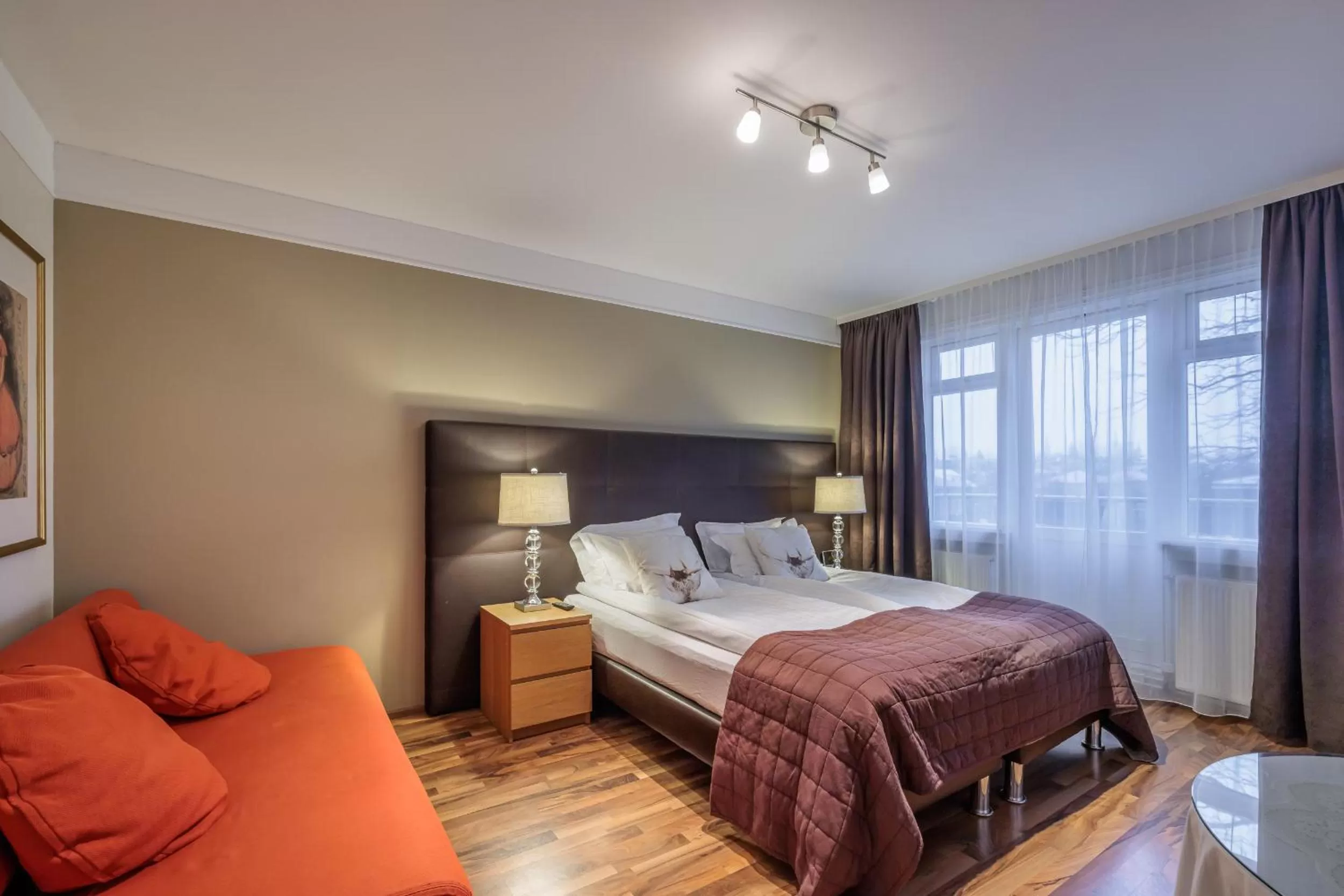 Photo of the whole room in Snorri's Guesthouse