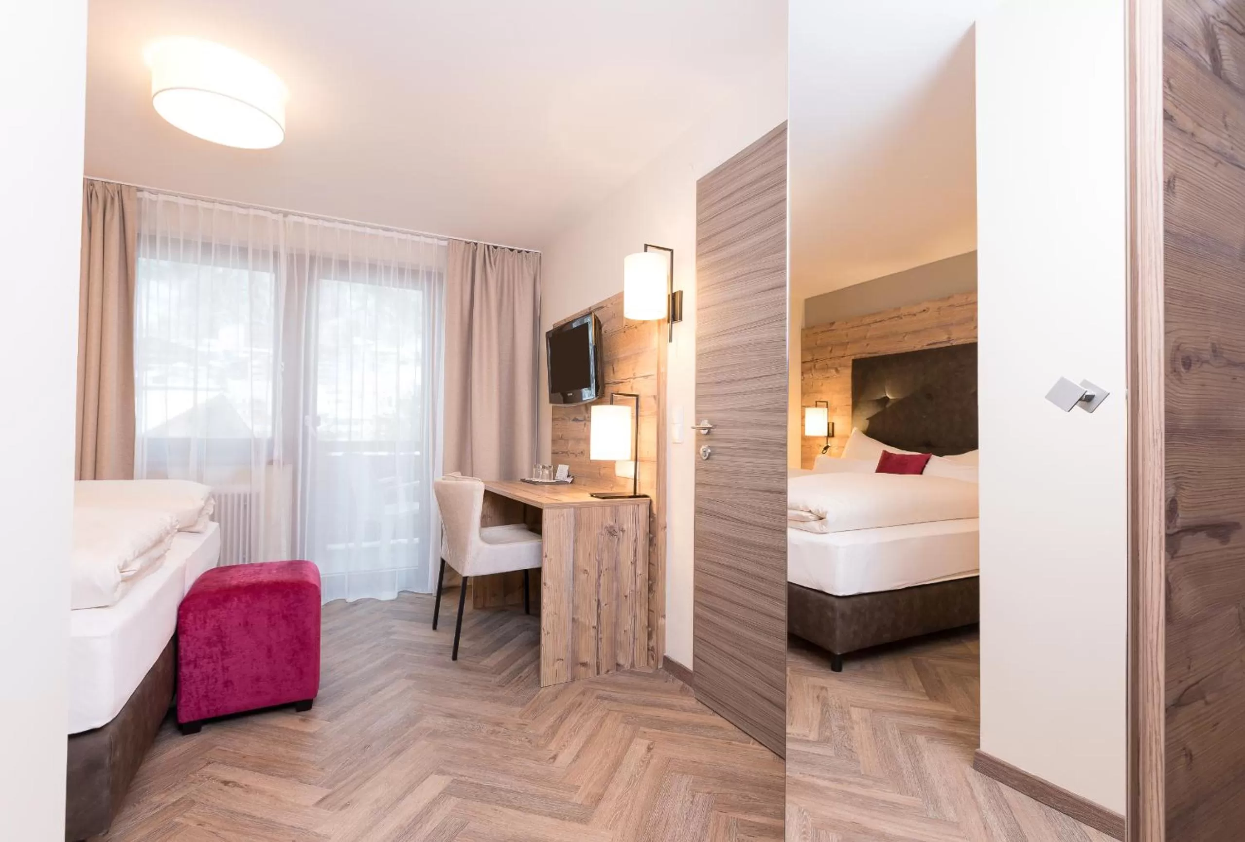 Bed in Alpenhotel Tirolerhof