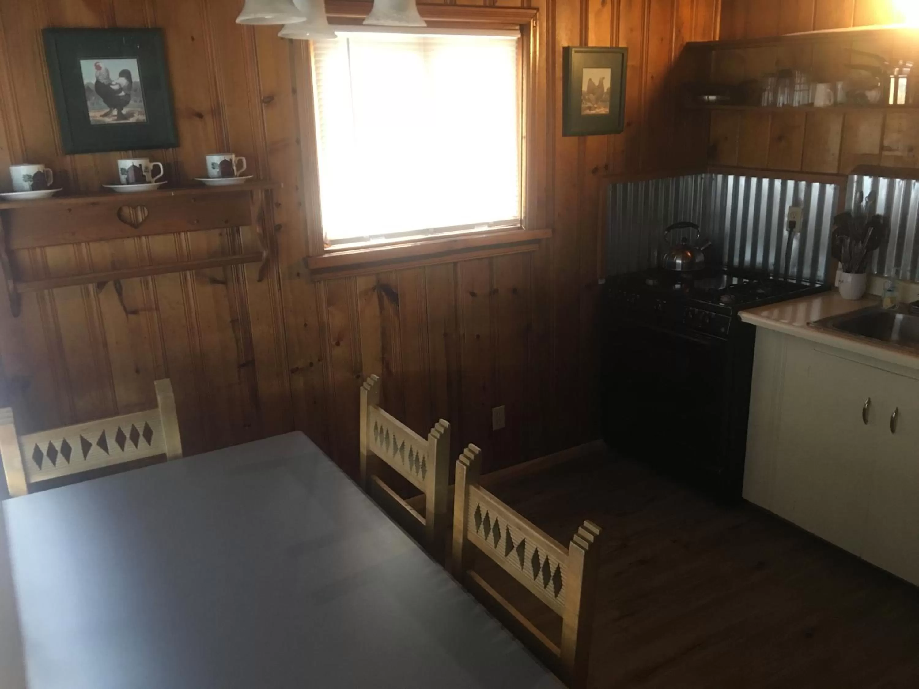 Kitchen or kitchenette, Kitchen/Kitchenette in Rainbows End Fishing Resort