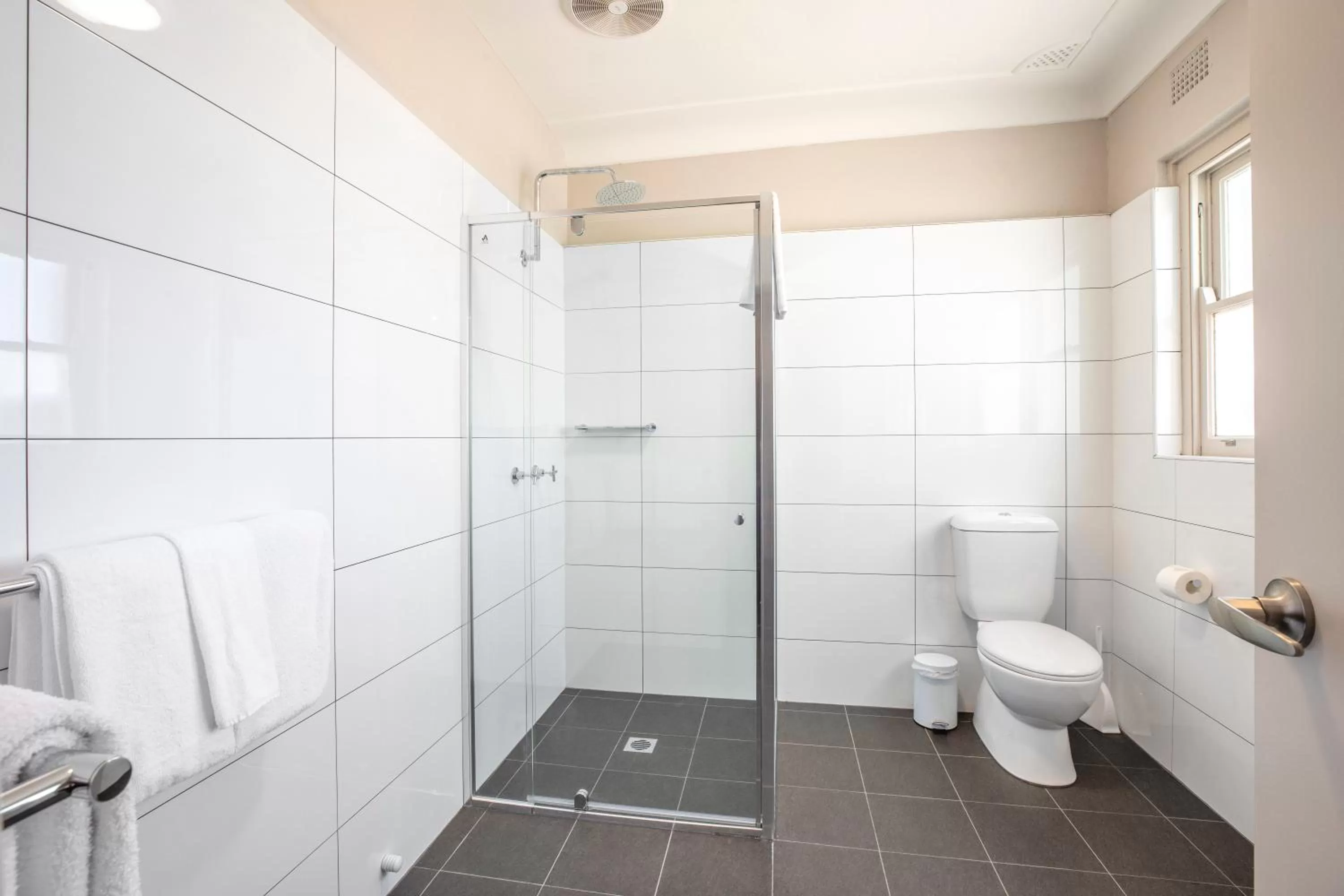 Shower in Nightcap at Ocean Beach Hotel