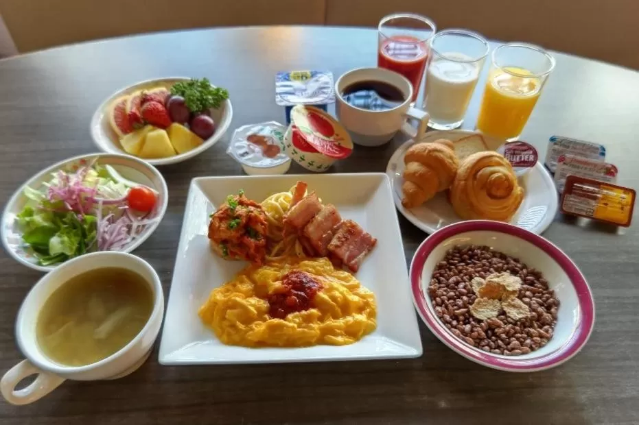 Buffet breakfast in CYPRESS HOTEL Nagoya-eki Mae