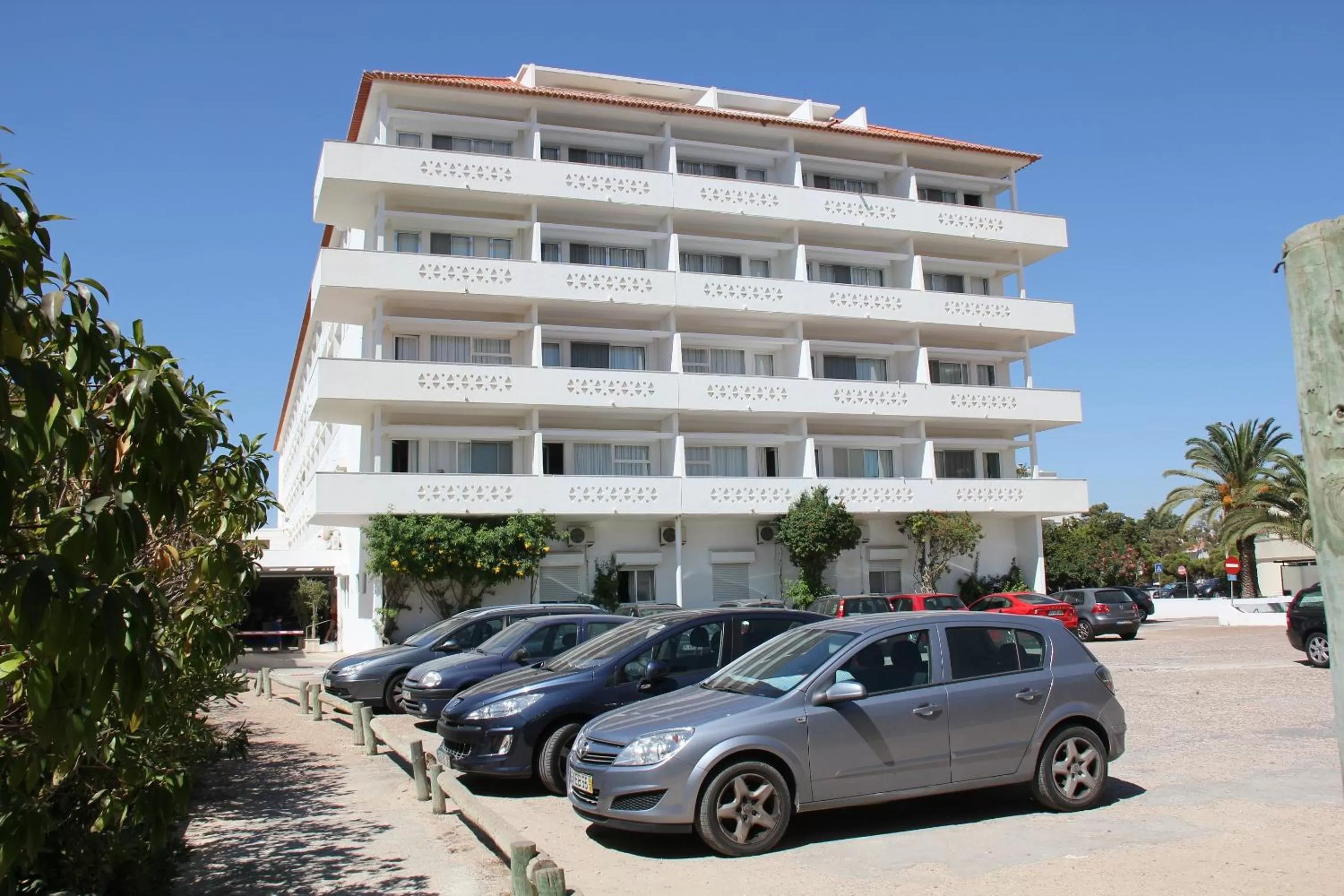 Patio in Hotel Vasco Da Gama